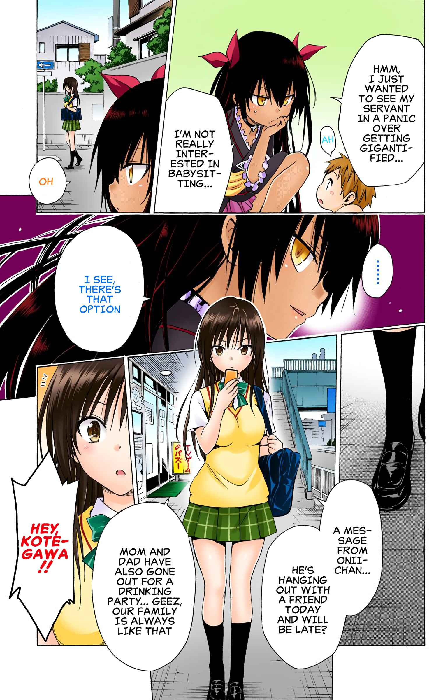 To Love Ru Darkness (Official Colored) Chapter 51 - Page 11