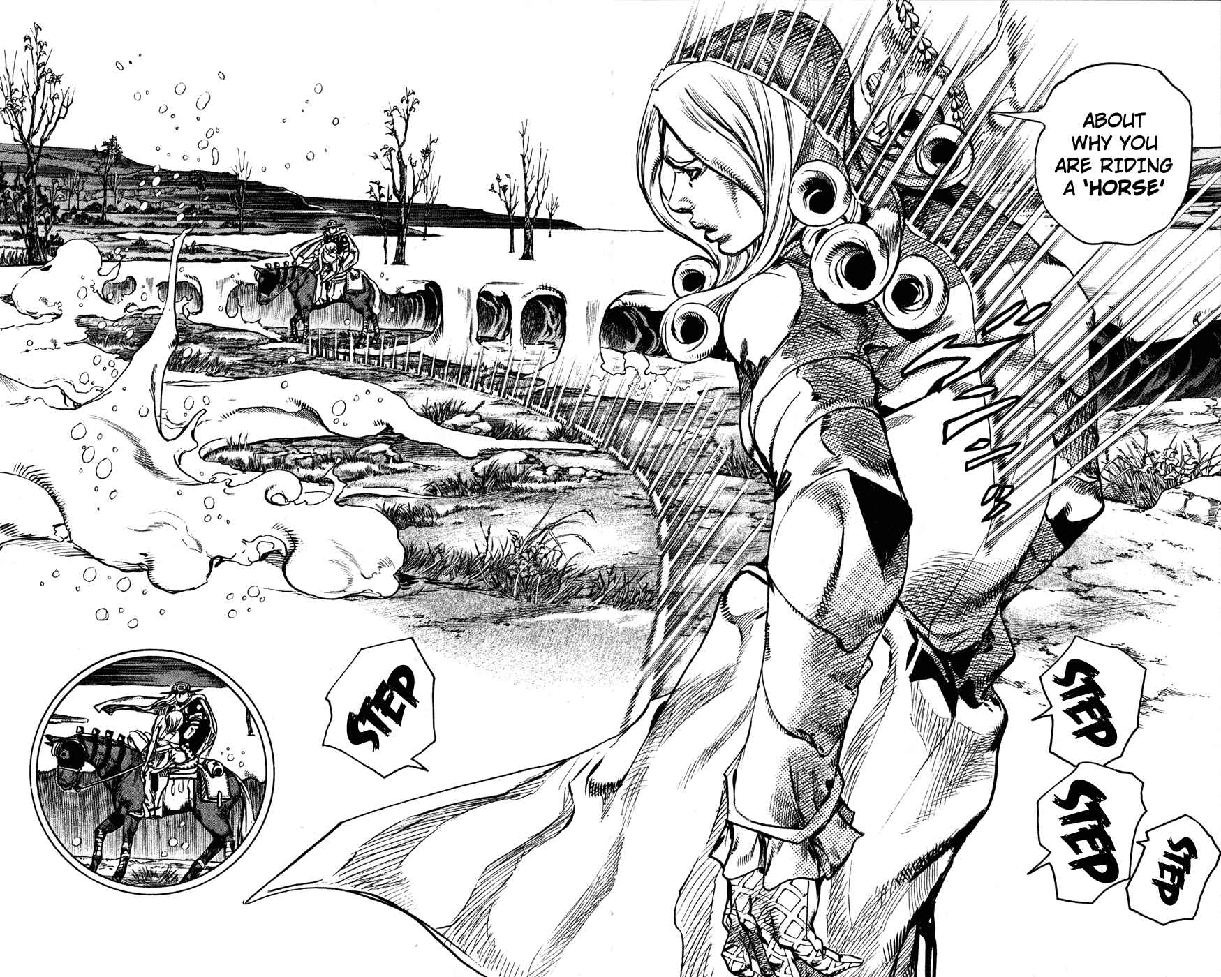 JoJo no Kimyou na Bouken: Part 7 - Steel Ball Run Chapter 82 - Page 11