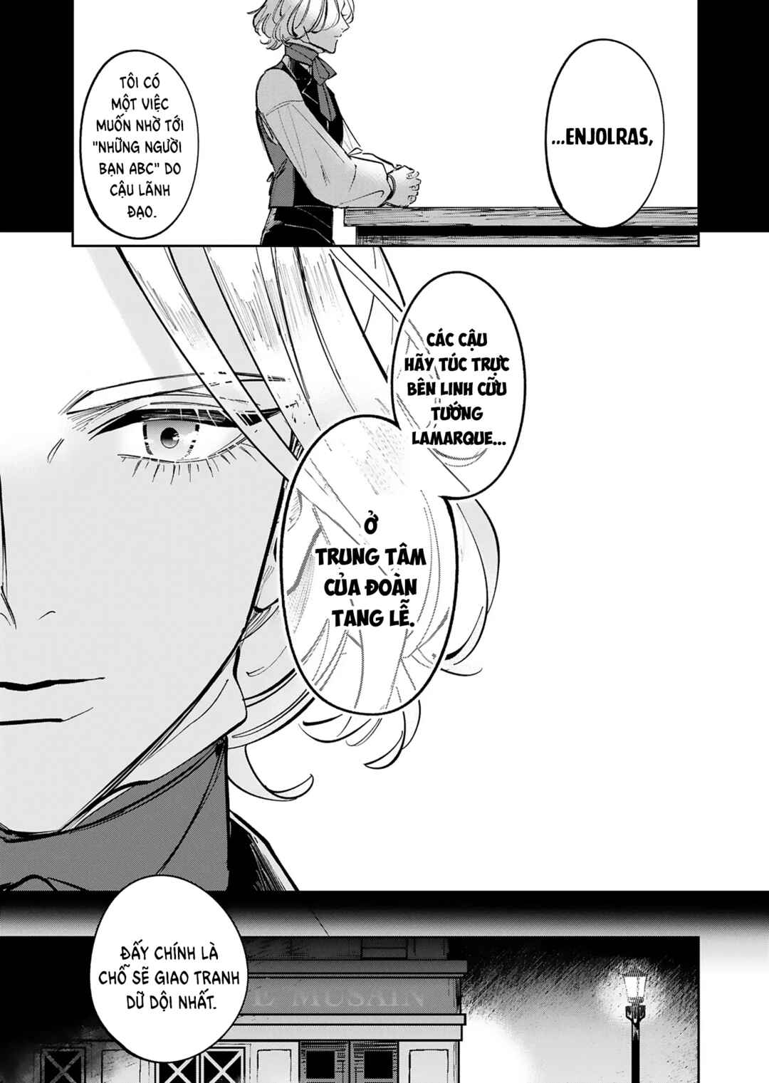 Les Misérables yori: L'Heure Bleue no Tomora e Chapter 8 - Page 4