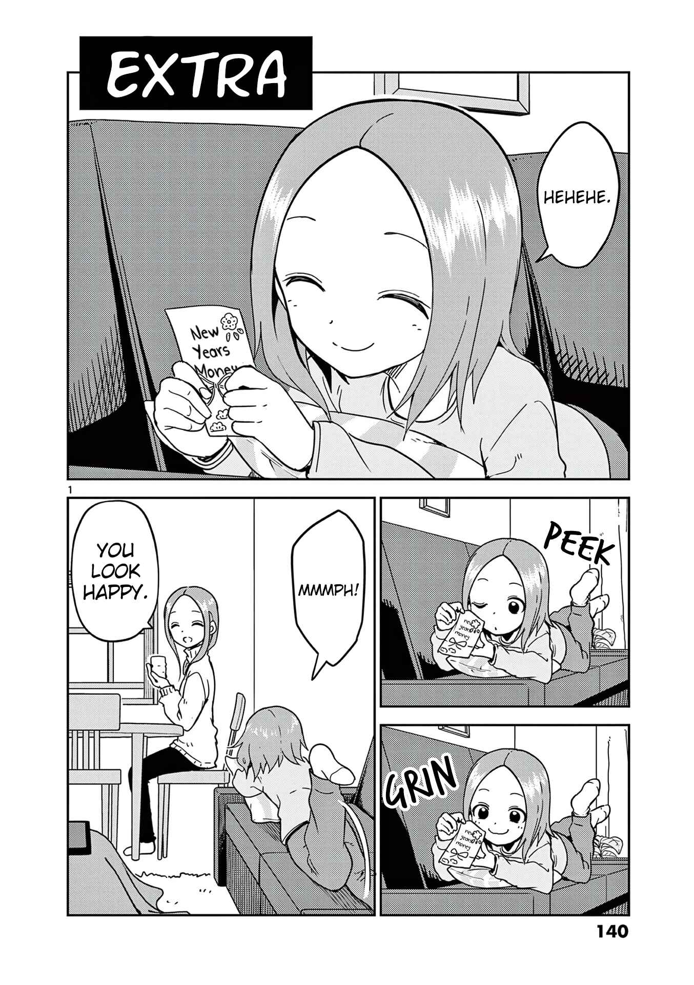 Karakai Jouzu no (Moto) Takagi-san Chapter 188.5 - Page 1
