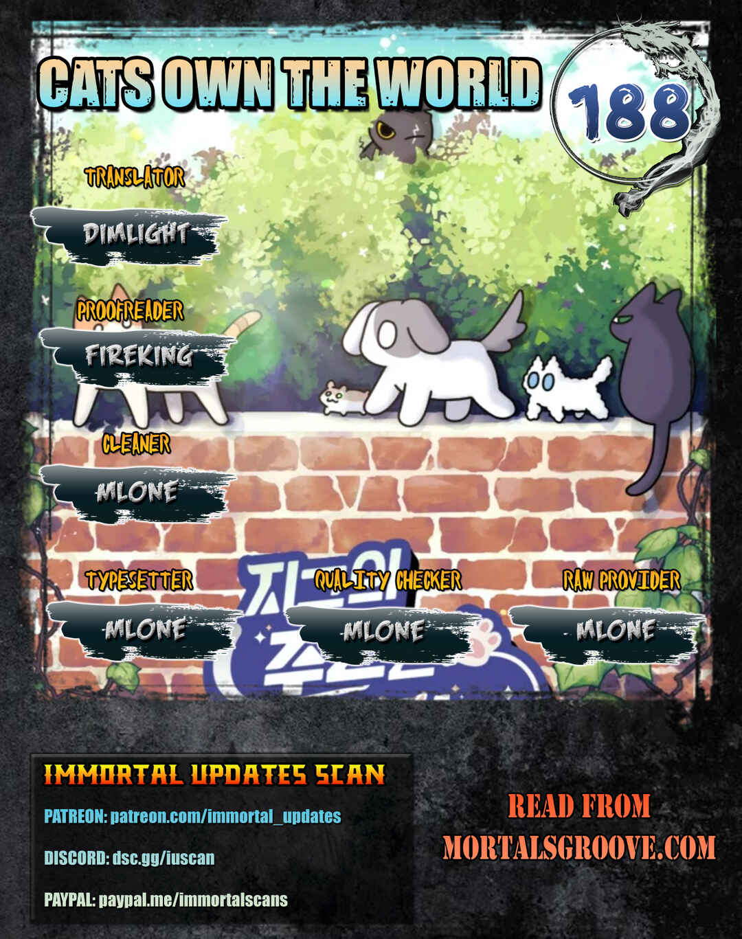 Jigu ui Juin eun Goyangida Chapter 188 - Page 1