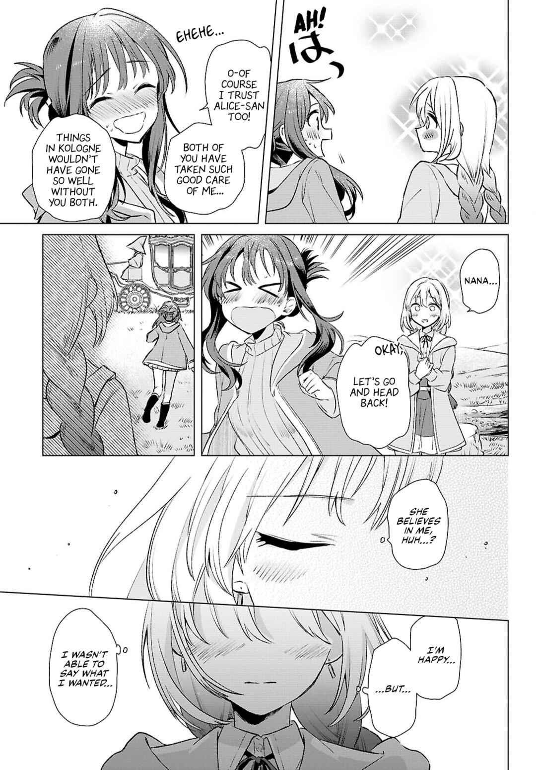 Muryoku Seijo to Munou Oujo ~Maryoku Zero de Shoukansareta Seijo no Isekai Kyuukokuki~ Chapter 10 - Page 35