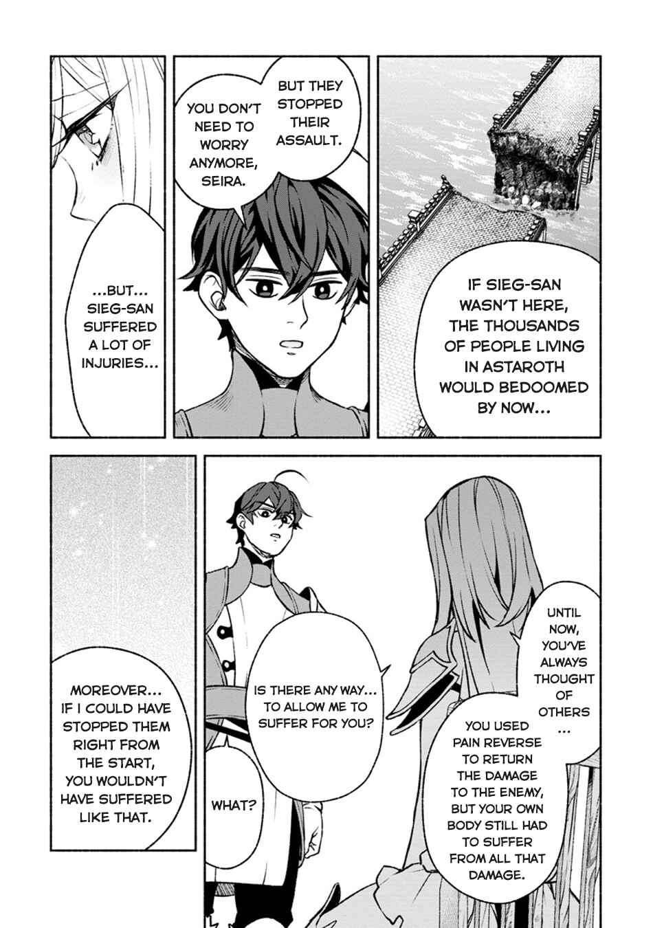 Sono Monban, Saikyou ni Tsuki: Tsuihou Sareta Bougyoryoku 9999 no Senshi, Outo no Monban to shite Musou Suru Chapter 28.1 - Page 12