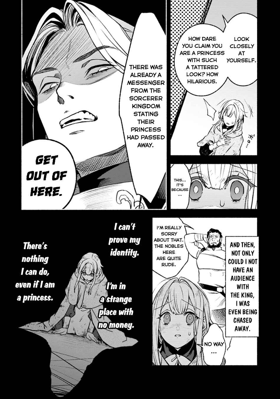 Sono Monban, Saikyou ni Tsuki: Tsuihou Sareta Bougyoryoku 9999 no Senshi, Outo no Monban to shite Musou Suru Chapter 28.1 - Page 4