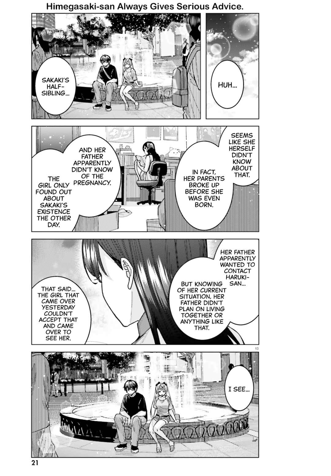 Himegasaki Sakurako wa Kyou mo Fubin Kawaii Chapter 33 - Page 15
