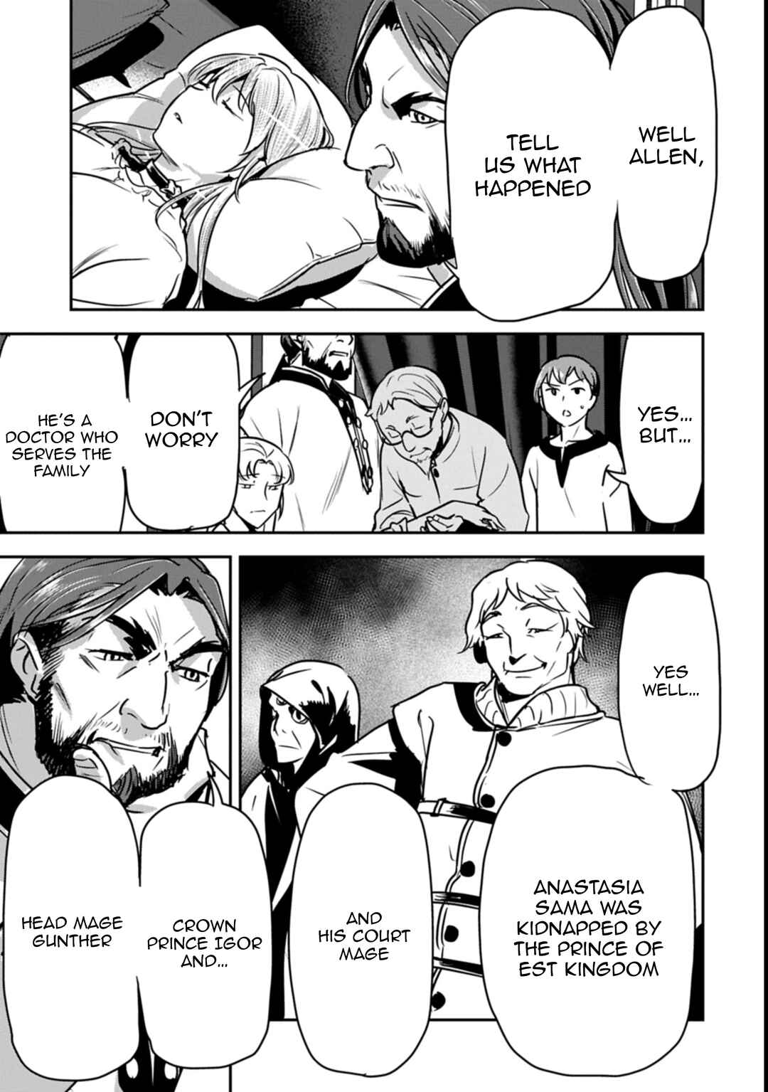 Chounin A wa Akuyaku Reijou o Doushitemo Sukuitai: Dobu to Sora to Koori no Himegimi Chapter 40 - Page 20