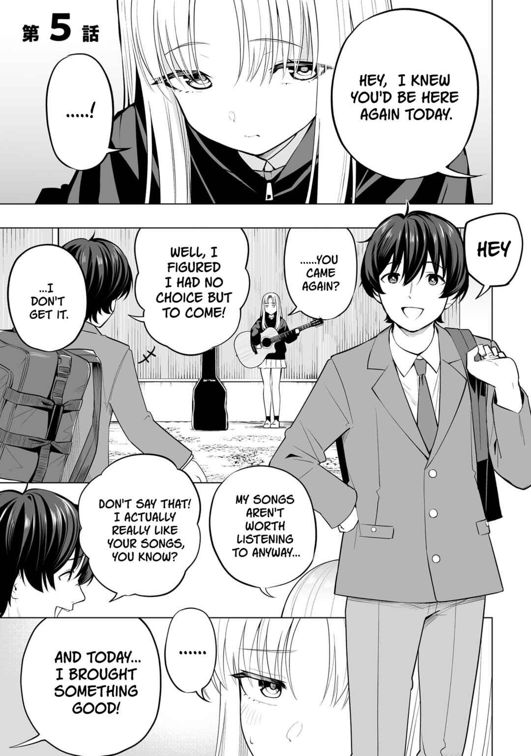 Band o Kubi ni Sareta Boku to Oshi JK no Seishun Rewrite Chapter 5 - Page 1