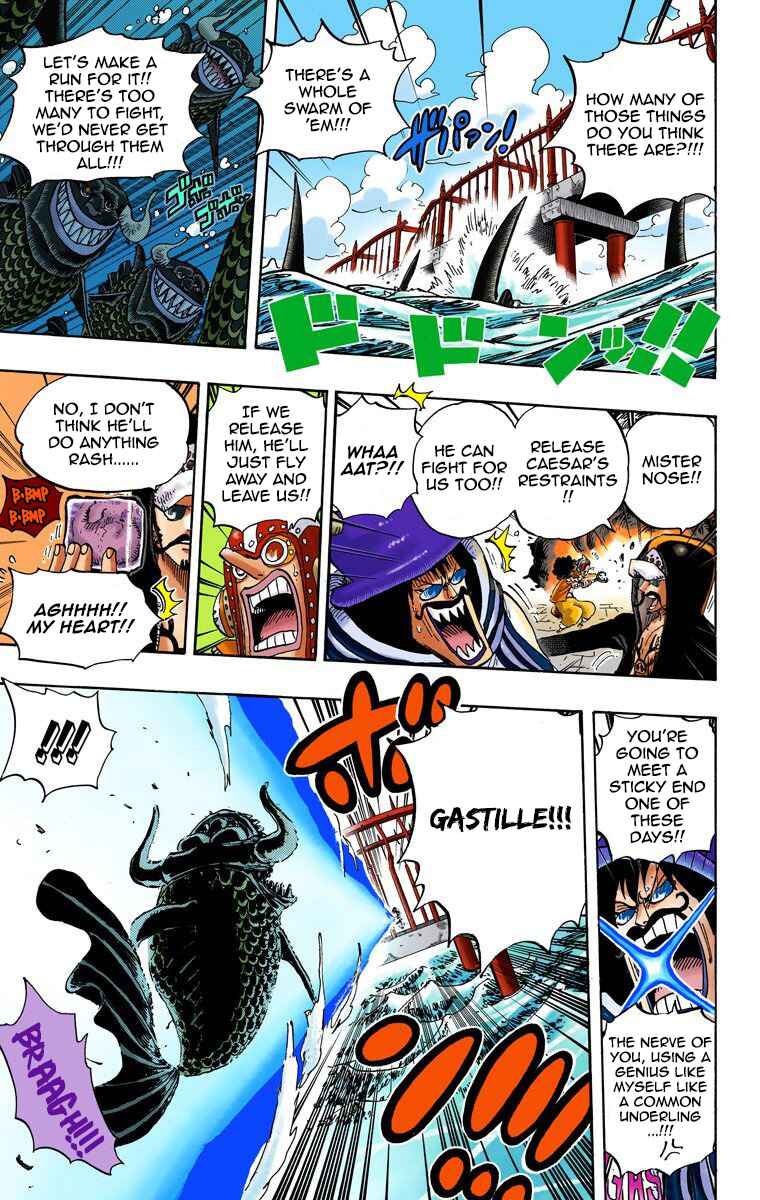 One Piece (Official Colored) Chapter 710 - Page 8