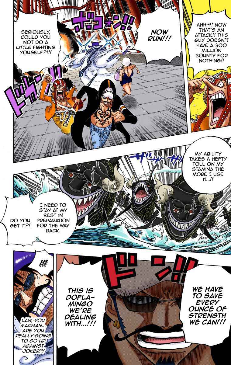 One Piece (Official Colored) Chapter 710 - Page 9