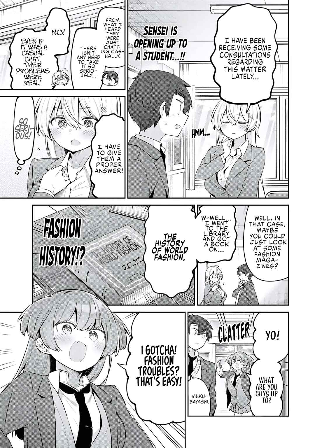 Yowa Yowa Sensei Chapter 62 - Page 3