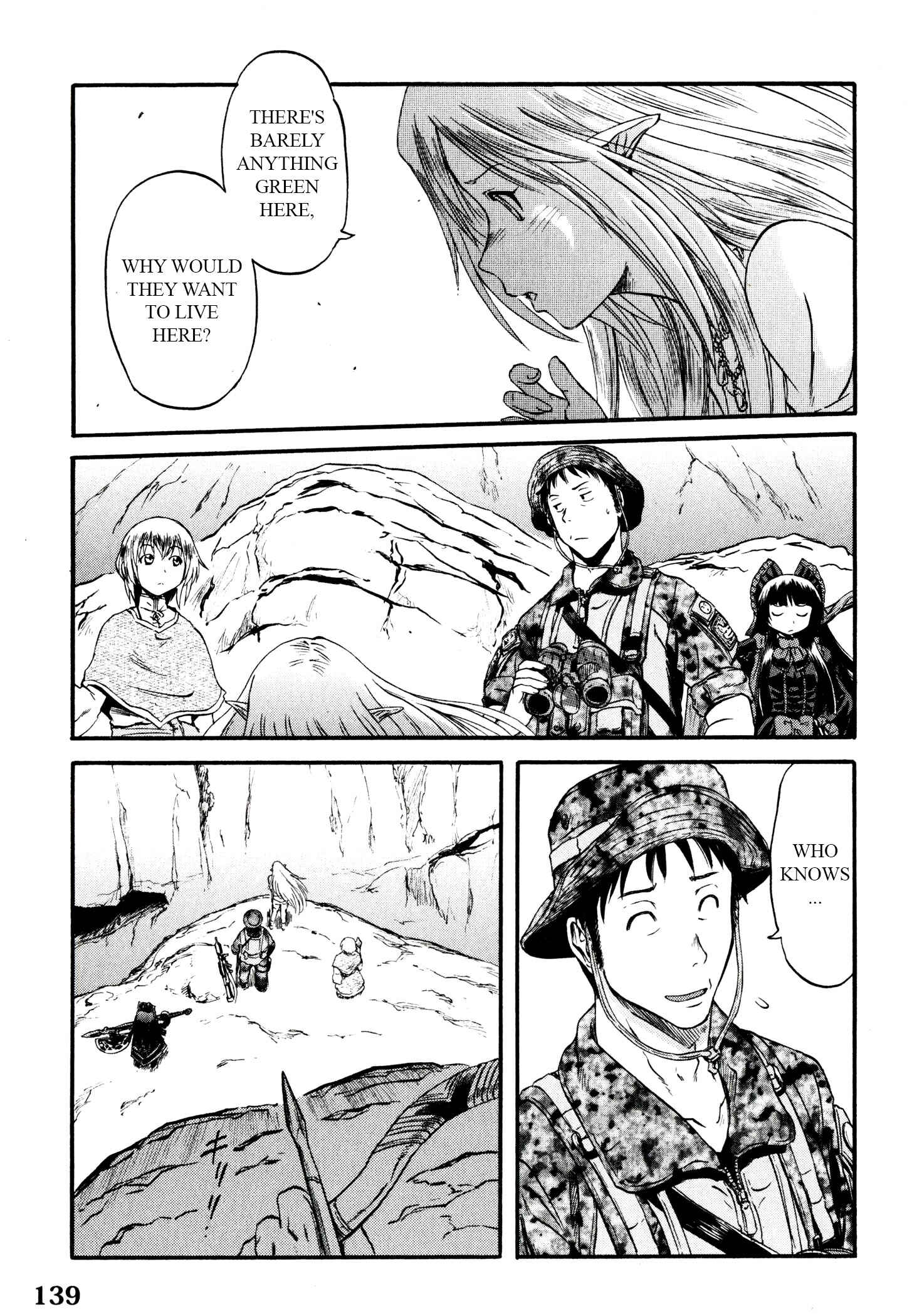 GATE - Jieitai Kanochi nite, Kaku Tatakaeri Chapter 40 - Page 46