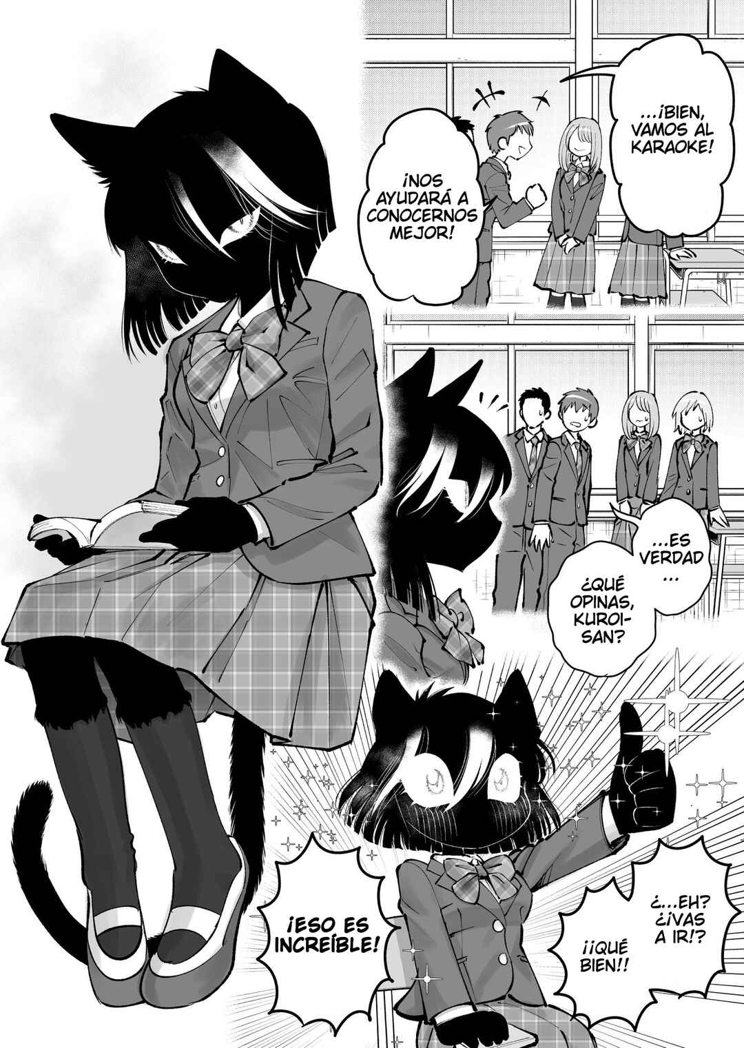 Kamoku dakedo Mechakucha Nori no Ii Kuroneko-chan Chapter 1 - Page 1