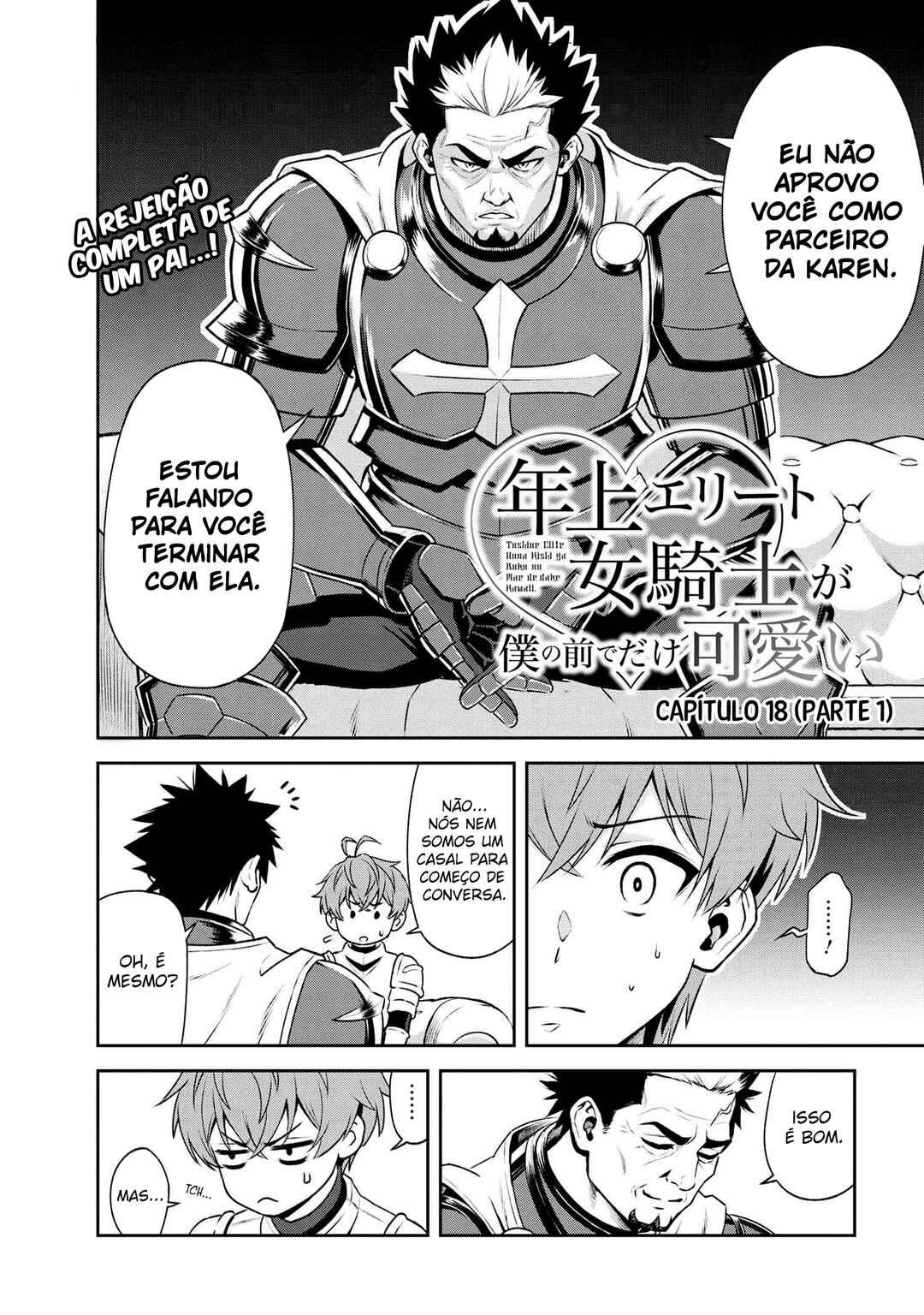 Toshiue Elite Onna Kishi ga Boku no Mae de dake Kawaii Chapter 18.1 - Page 3