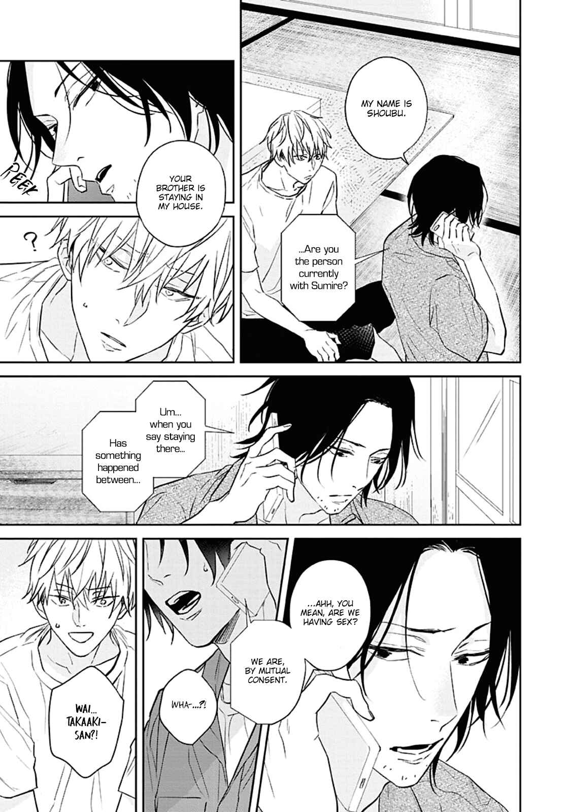 Kamitsuite, Jareatte Chapter 3 - Page 23