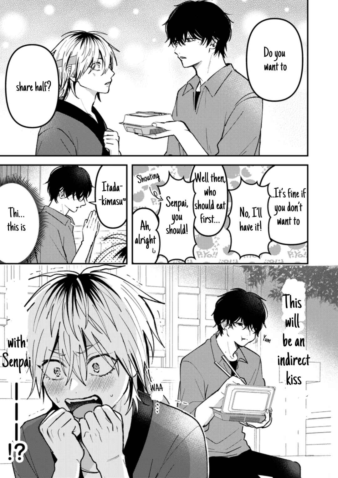 Dameo no Shiina-senpai to Yabao no Sasaki-kun Chapter 26 - Page 2