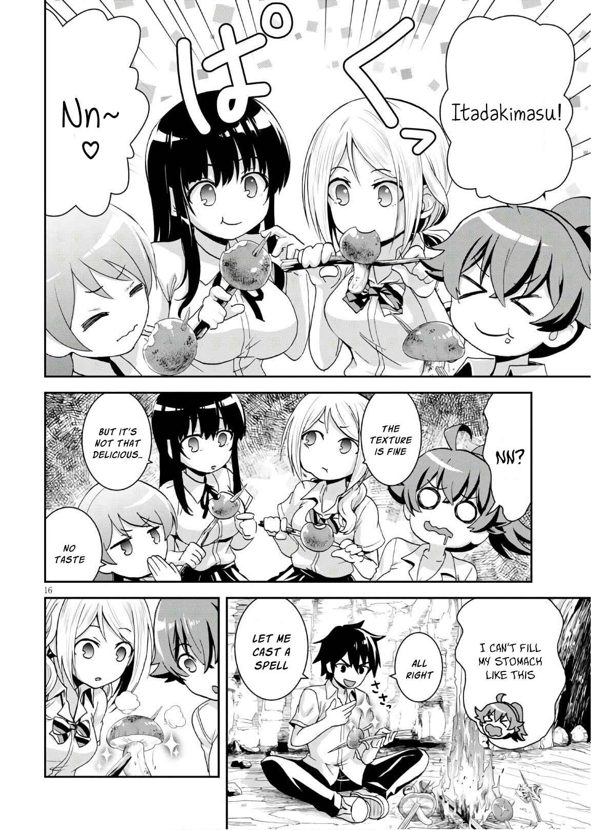 Isekai Yurutto Survival Seikatsu ~Gakkou no Minna to Isekai no Mujintou ni Tenishitakedo Ore Dake Rakushou desu~ Chapter 3 - Page 17