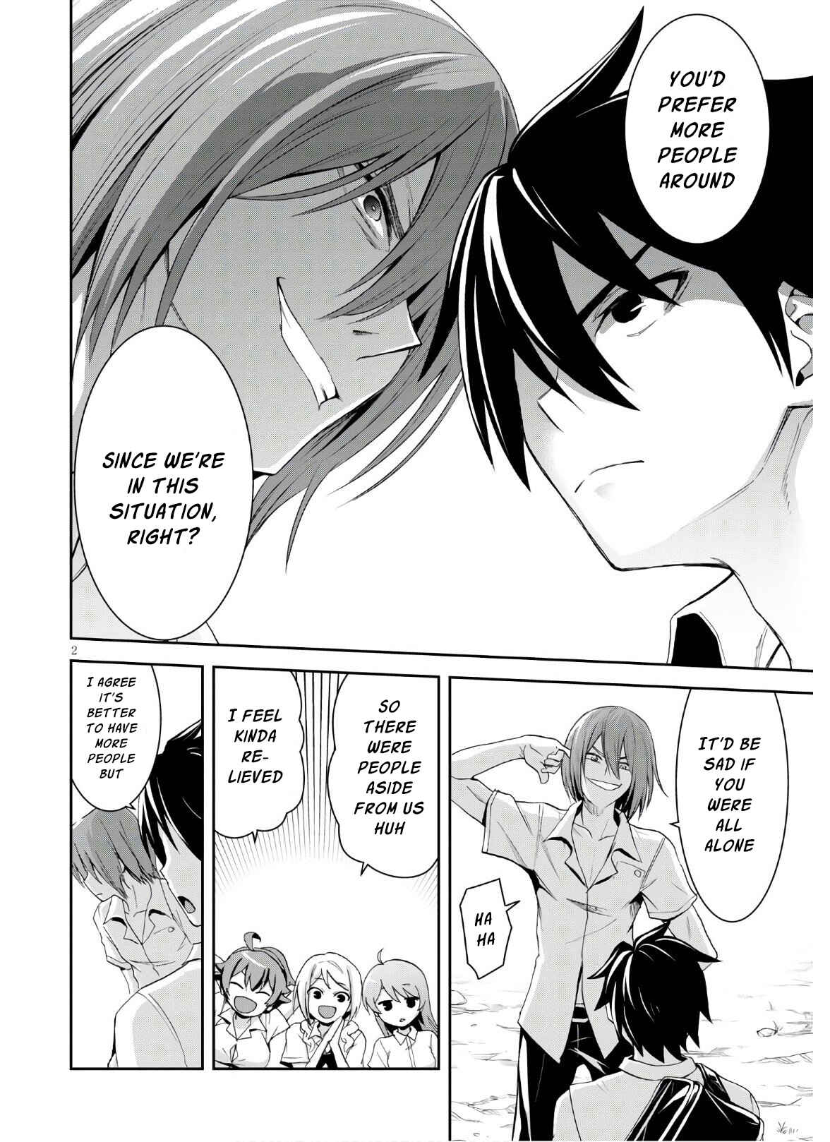 Isekai Yurutto Survival Seikatsu ~Gakkou no Minna to Isekai no Mujintou ni Tenishitakedo Ore Dake Rakushou desu~ Chapter 3 - Page 3