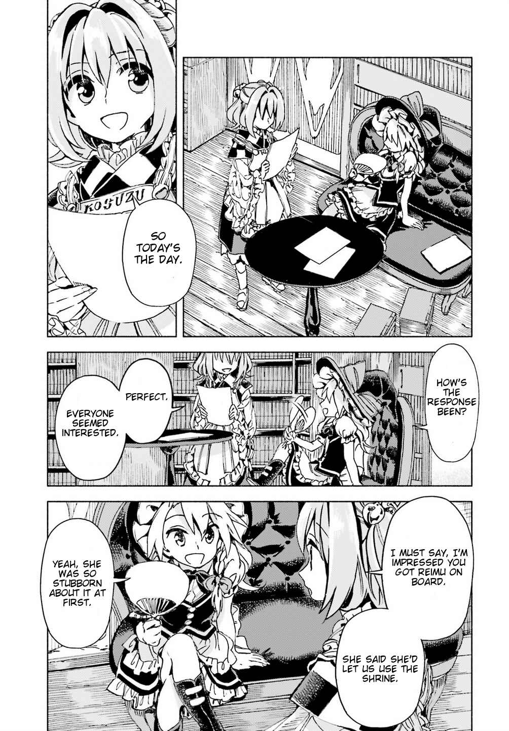 Touhou Suzunaan ~ Forbidden Scrollery. Chapter 42 - Page 7