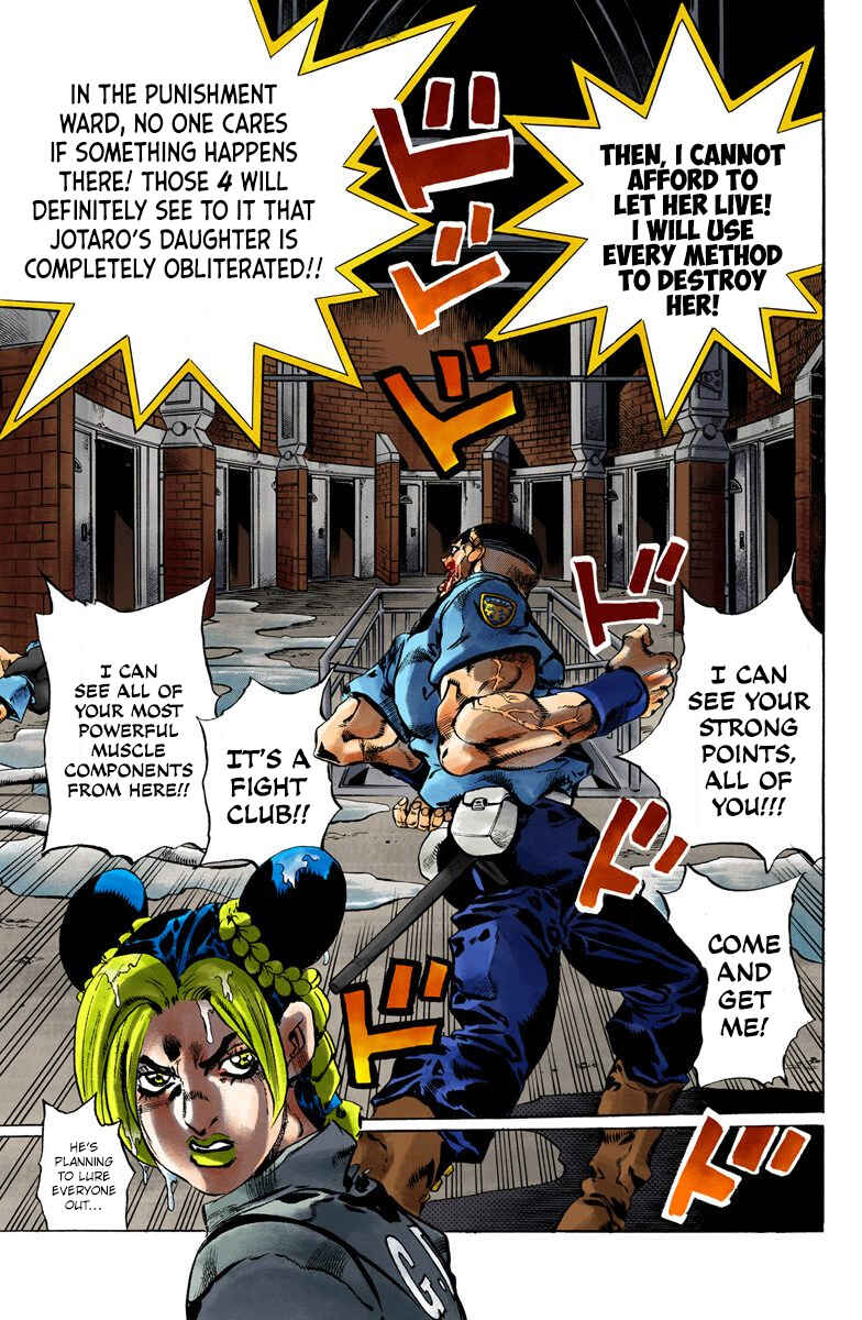 JoJo no Kimyou na Bouken: Part 6 - Stone Ocean Color-ban Chapter 60 - Page 17