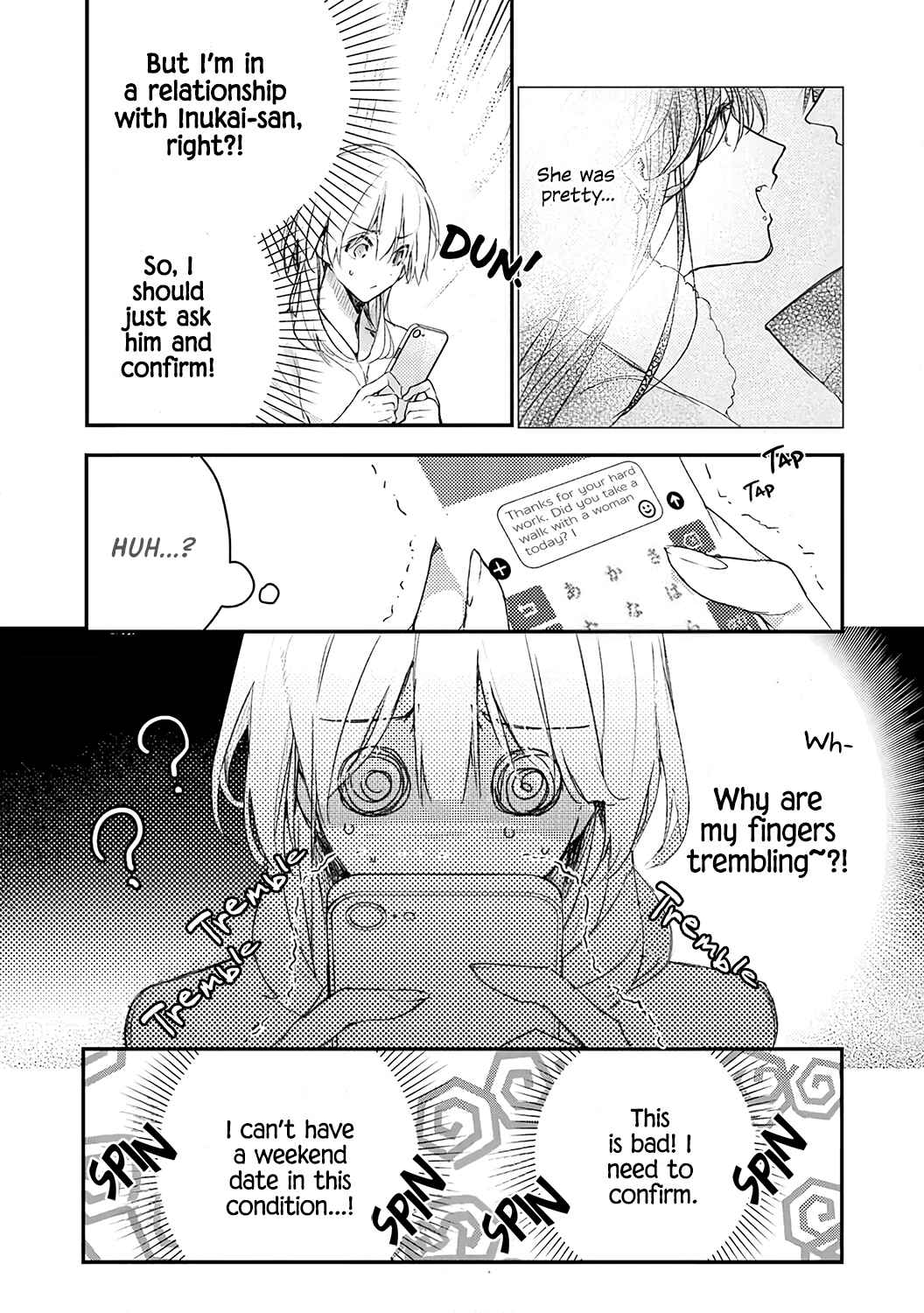 Inukai-san wa Kakure Dekiai Joushi - Konya dake wa "Suki" o Gaman Dekimasen! Chapter 6 - Page 6