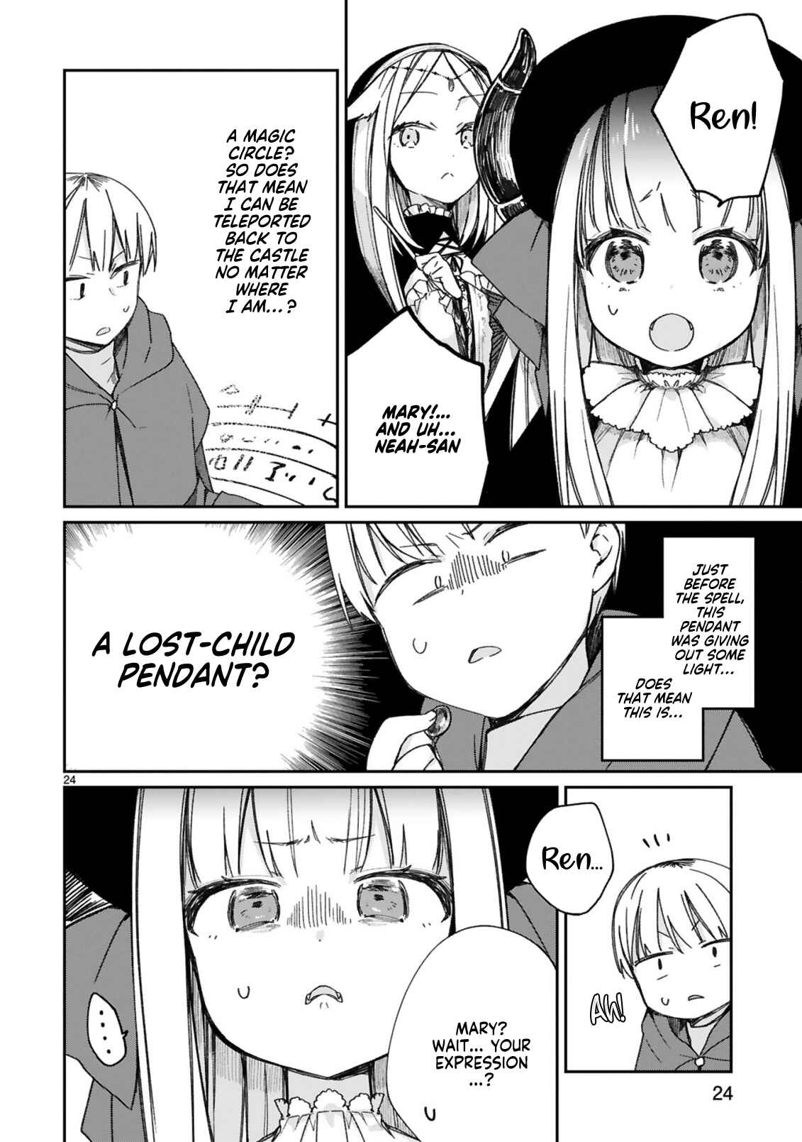 Maousama ni Shoukan Sareta kedo Kotoba ga Tsuujinai Chapter 16.5 - Page 14
