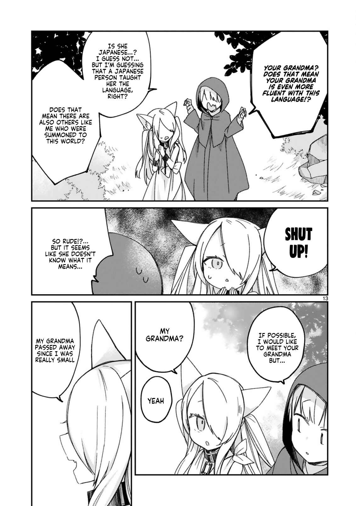 Maousama ni Shoukan Sareta kedo Kotoba ga Tsuujinai Chapter 16.5 - Page 3