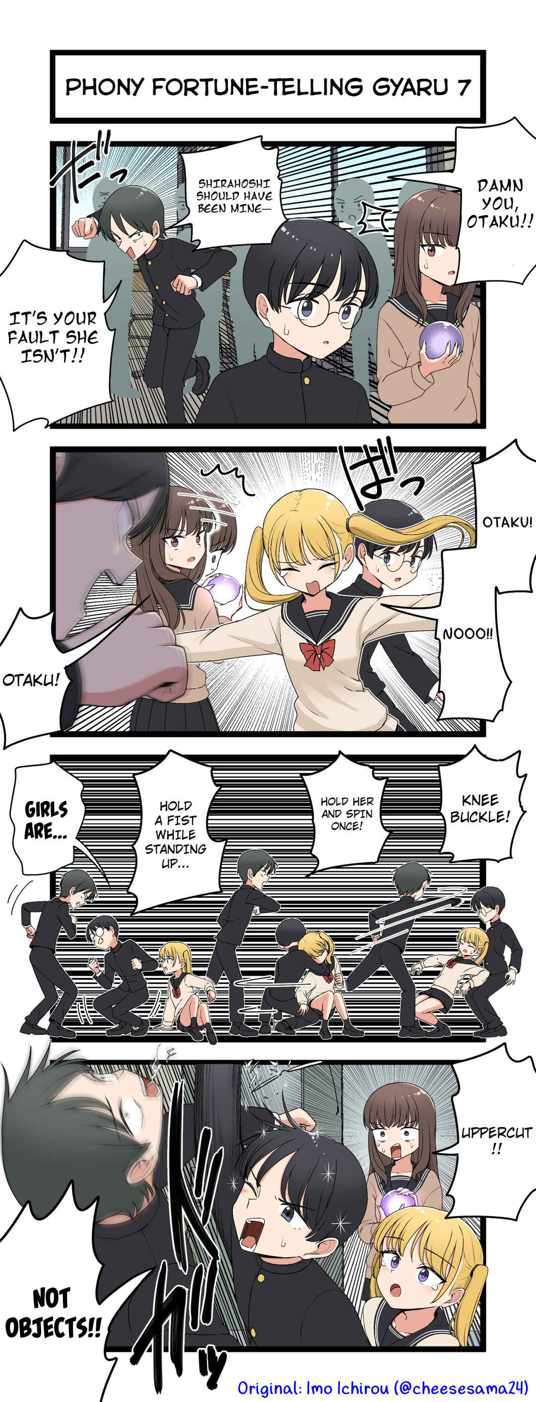 Phony Fortune-Telling Gyaru Chapter 7 - Page 1
