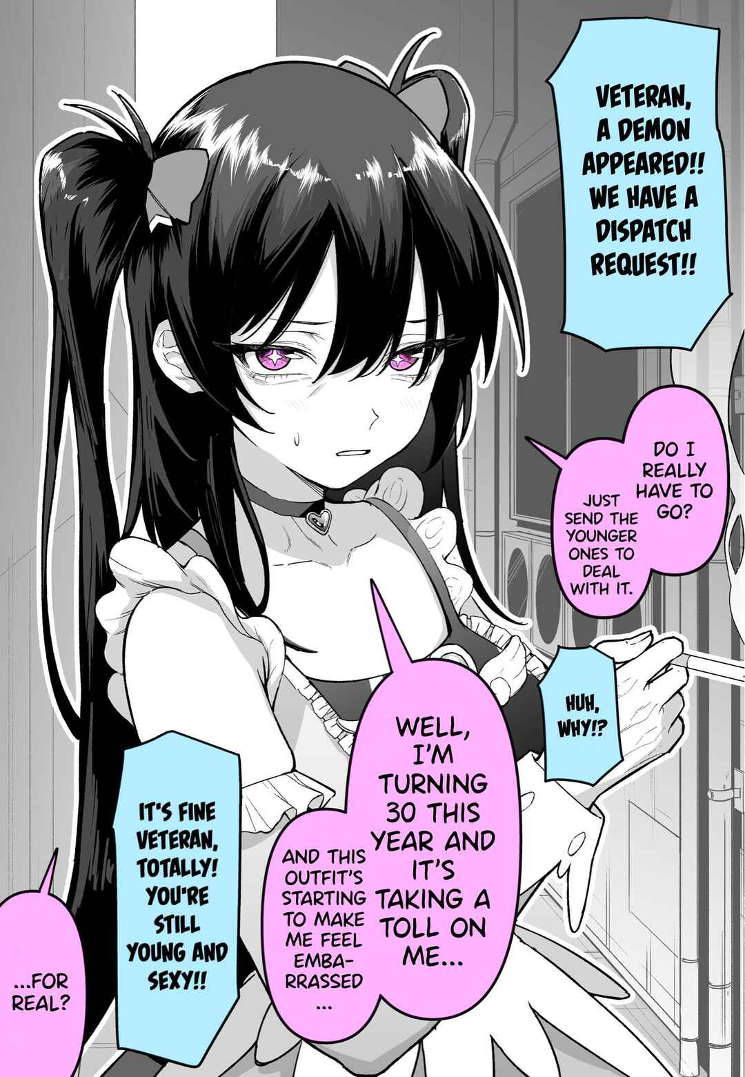 Veteran Mahou Shoujo no Nayami… Chapter ? - Page 1