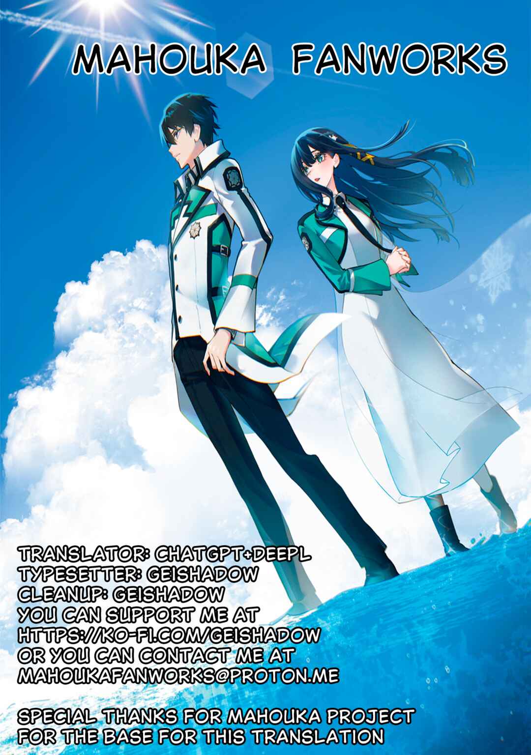 Mahouka Koukou no Rettousei: Douran no Joshou-hen Chapter 15 - Page 1