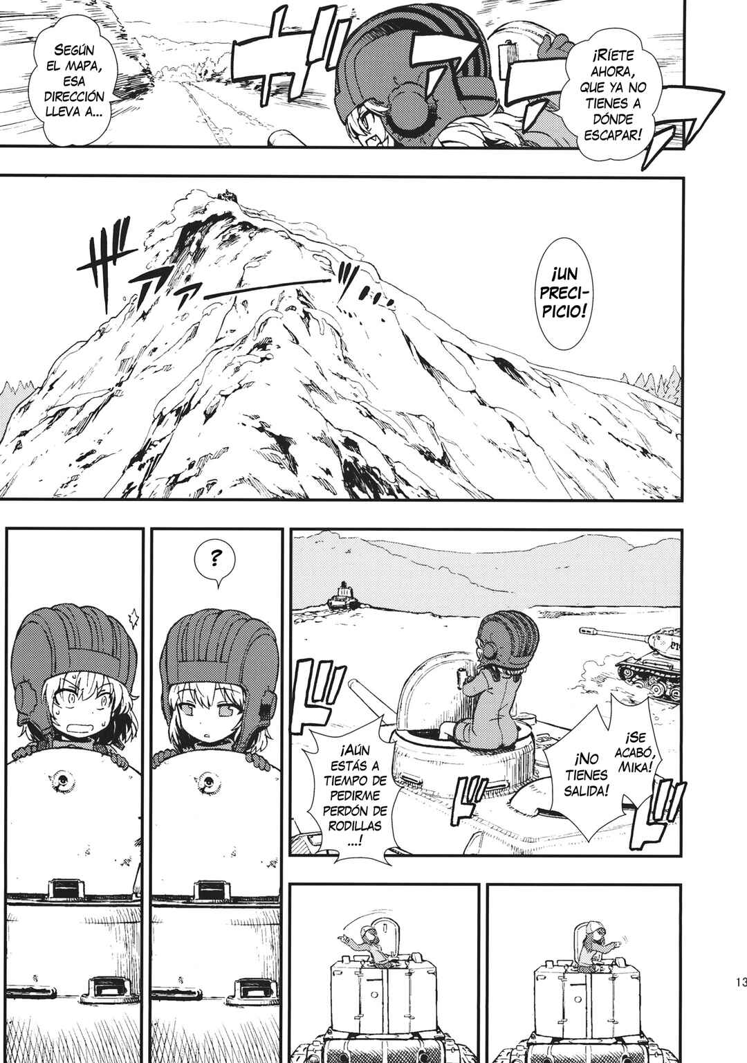 [Circle Shakunetsu (Sabaku)] Keizoku Tai Pravda (Girls und Panzer) Chapter ? - Page 14