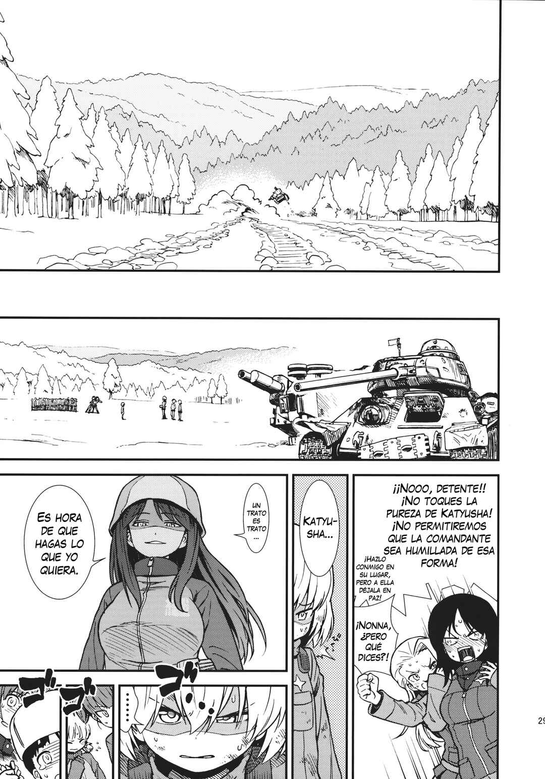 [Circle Shakunetsu (Sabaku)] Keizoku Tai Pravda (Girls und Panzer) Chapter ? - Page 30