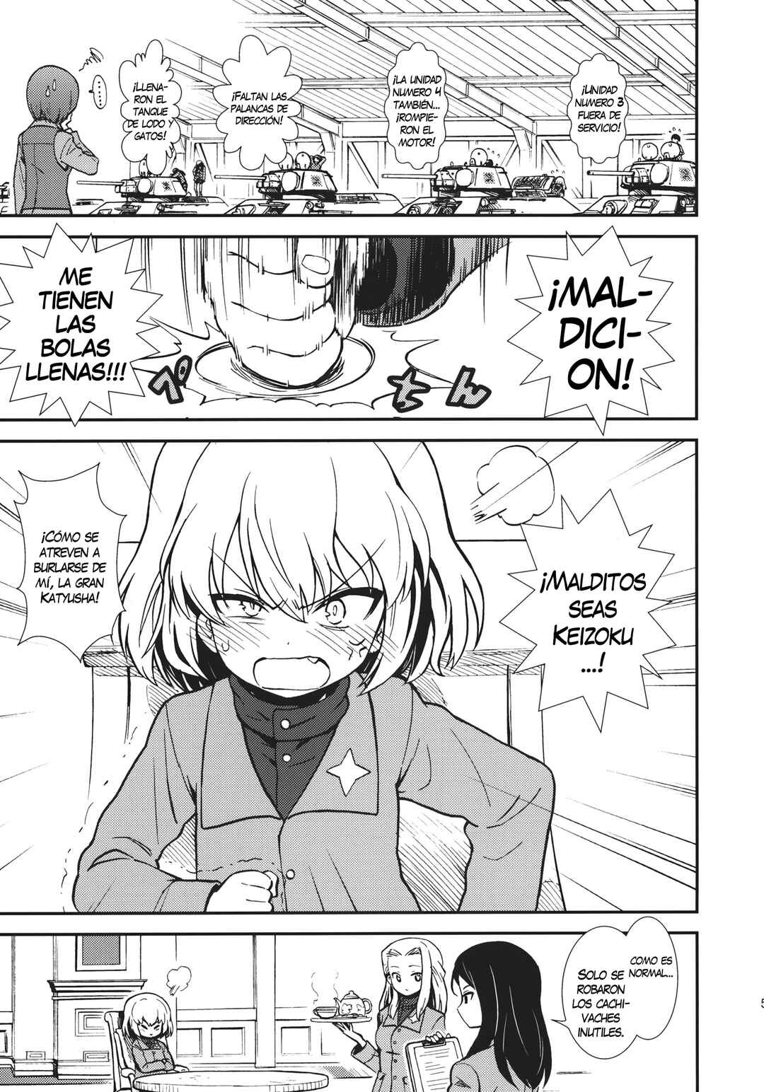 [Circle Shakunetsu (Sabaku)] Keizoku Tai Pravda (Girls und Panzer) Chapter ? - Page 6