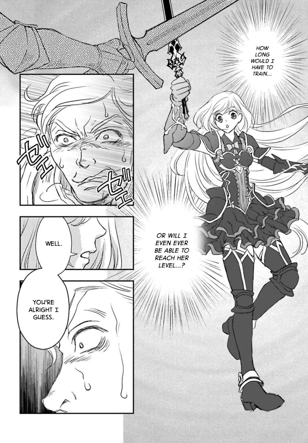 Shinigami ni Sodaterareta Shoujo wa Shikkoku no Tsurugi o Mune ni Idaku Chapter 54.2 - Page 10