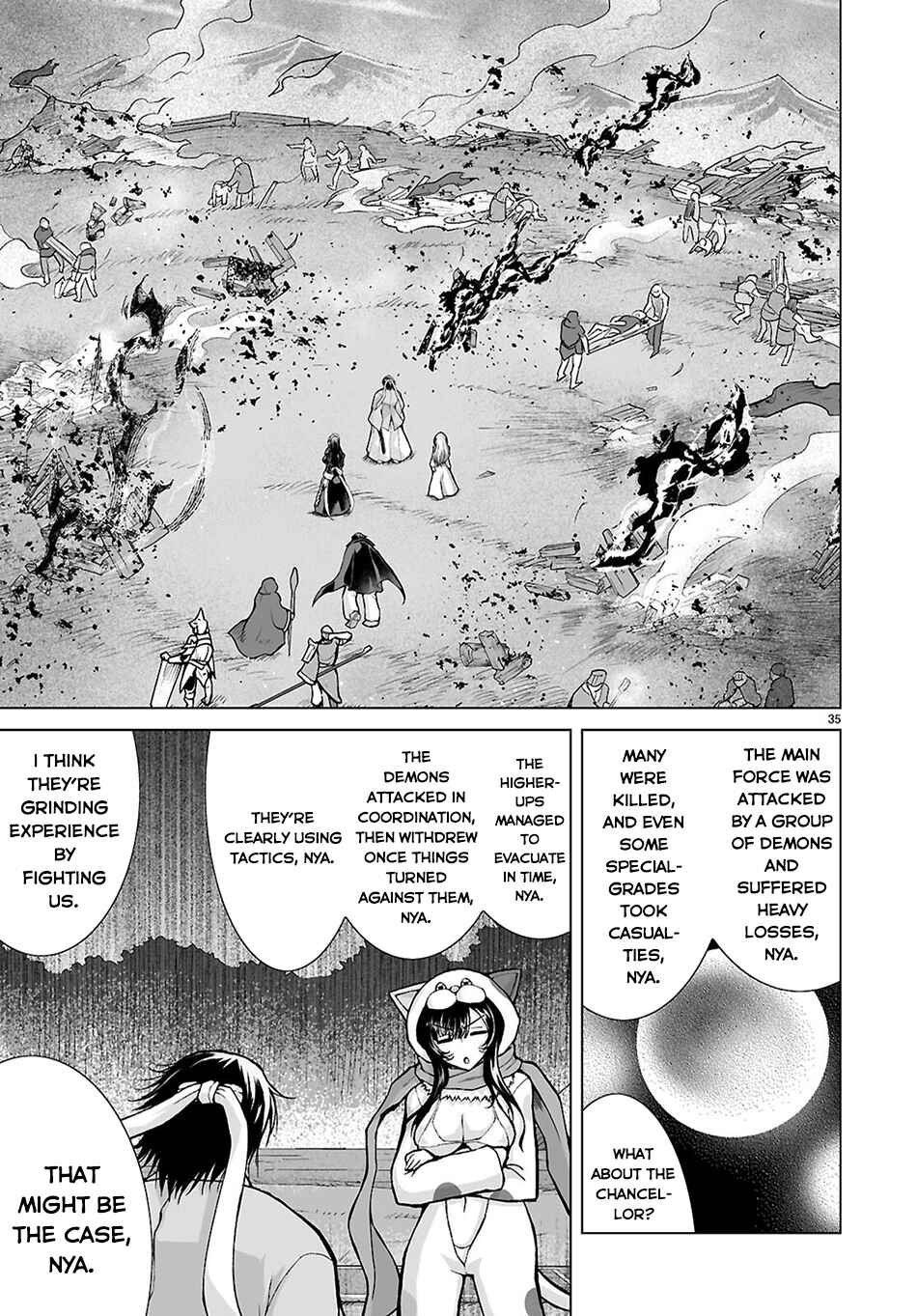 Isekai ni Shoukan Saretan da kedo, Nandemo Kireteshimau Kennou o Te ni Ireta no de Easy Mode deshita Chapter 18 - Page 36