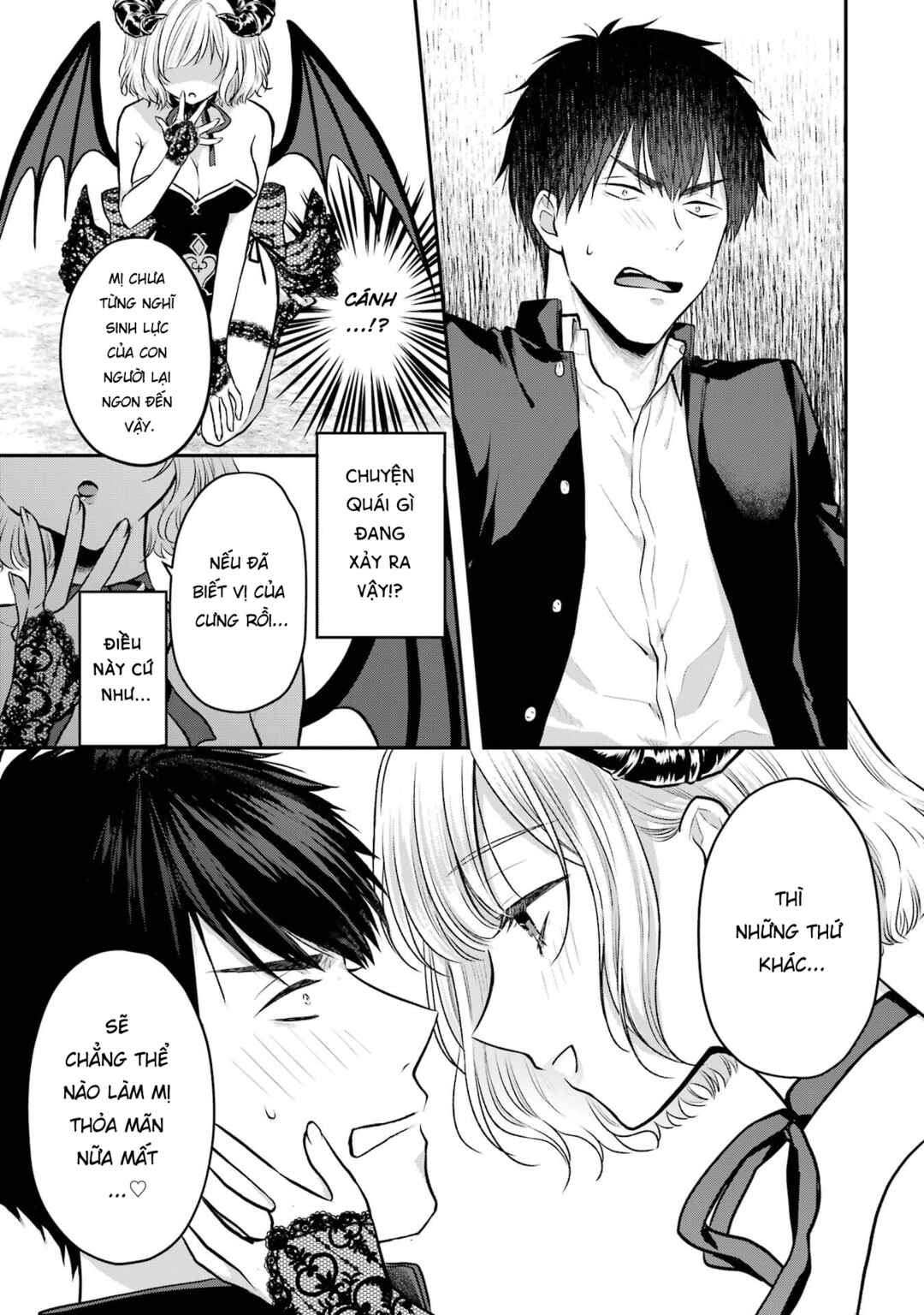 Succubus to Hajimeru Shinkenkousai Chapter 1 - Page 8