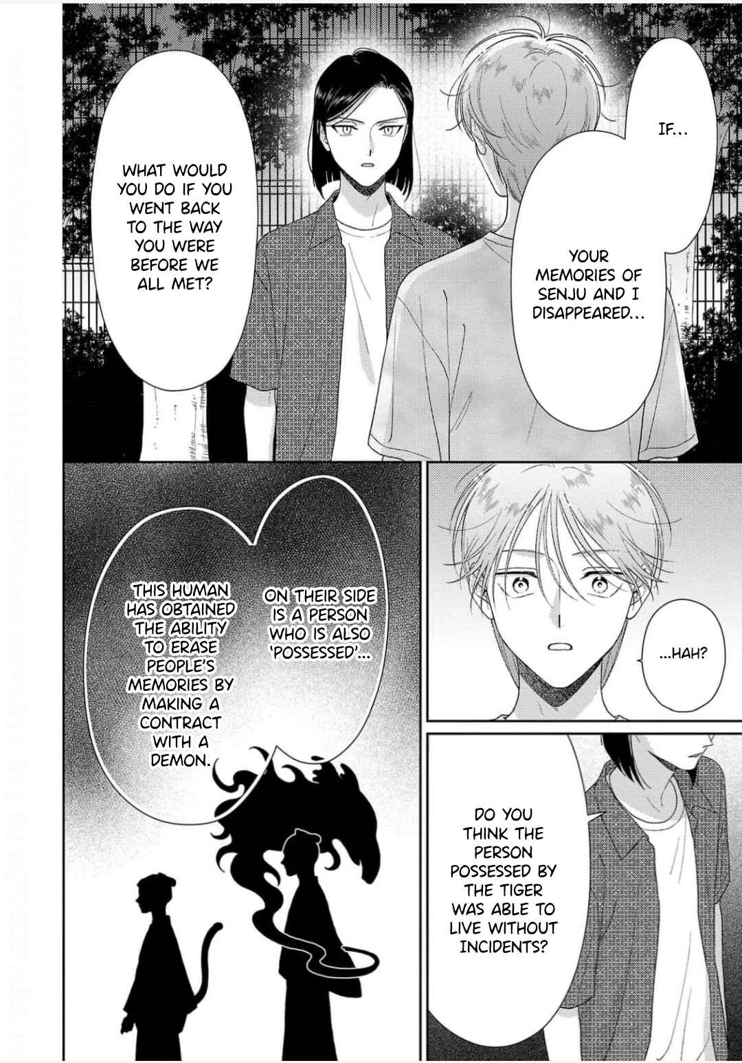 Toratsuki-kaicho, Teawase negaimasu!! Chapter 10 - Page 21