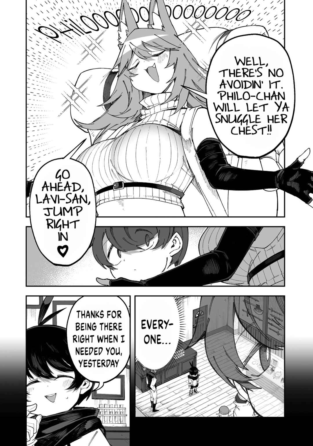 Shiboritoranaide, Onna Shounin-san!! Chapter 49.2 - Page 3