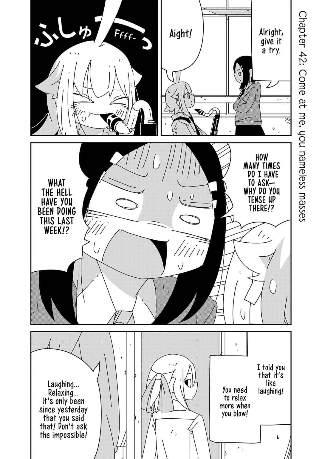 Hagino-san Wants to Quit the Wind Ensemble Chapter 42 - Page 1