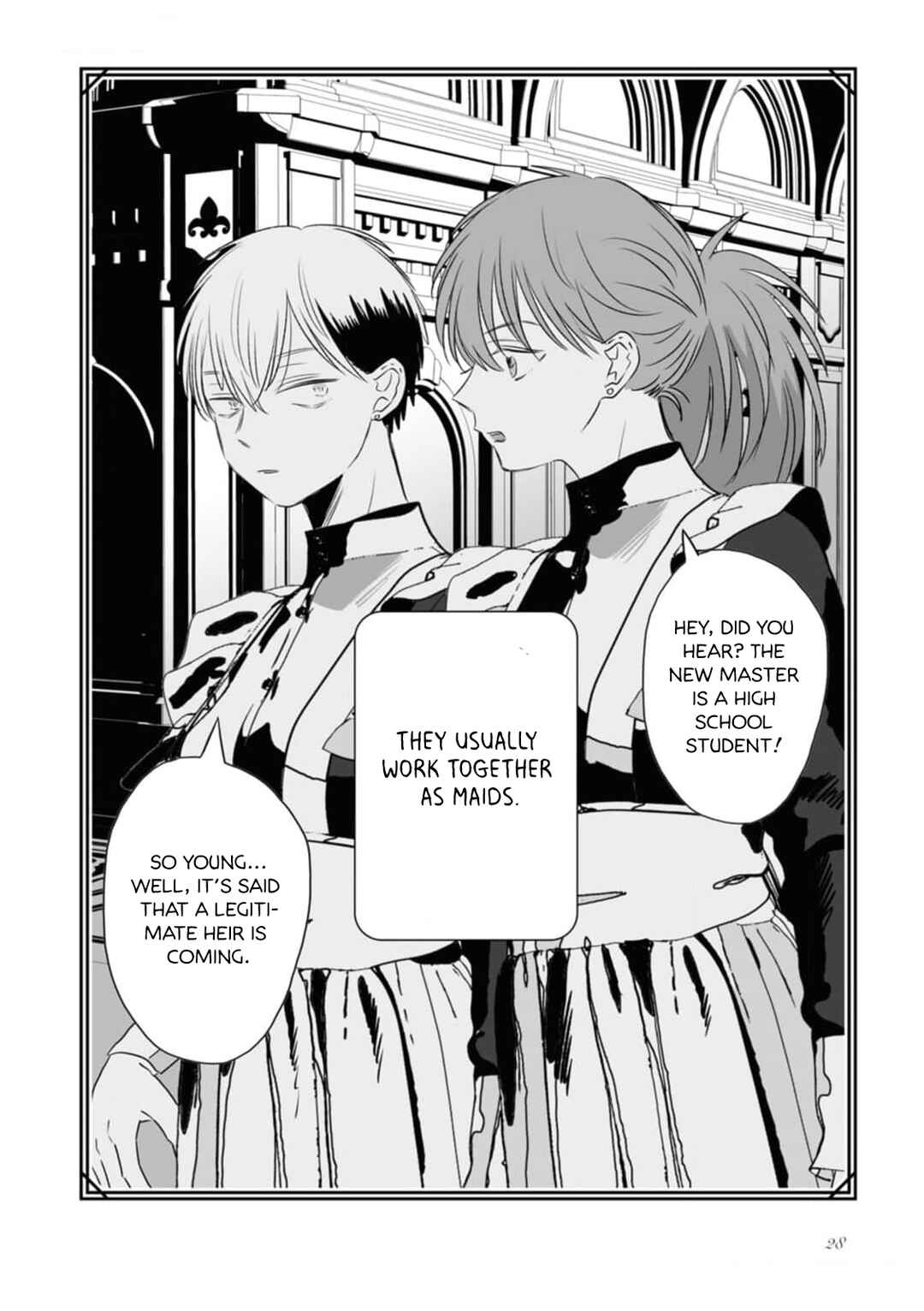 Majo no Mago to Nana Nin no Maid Chapter 1 - Page 11