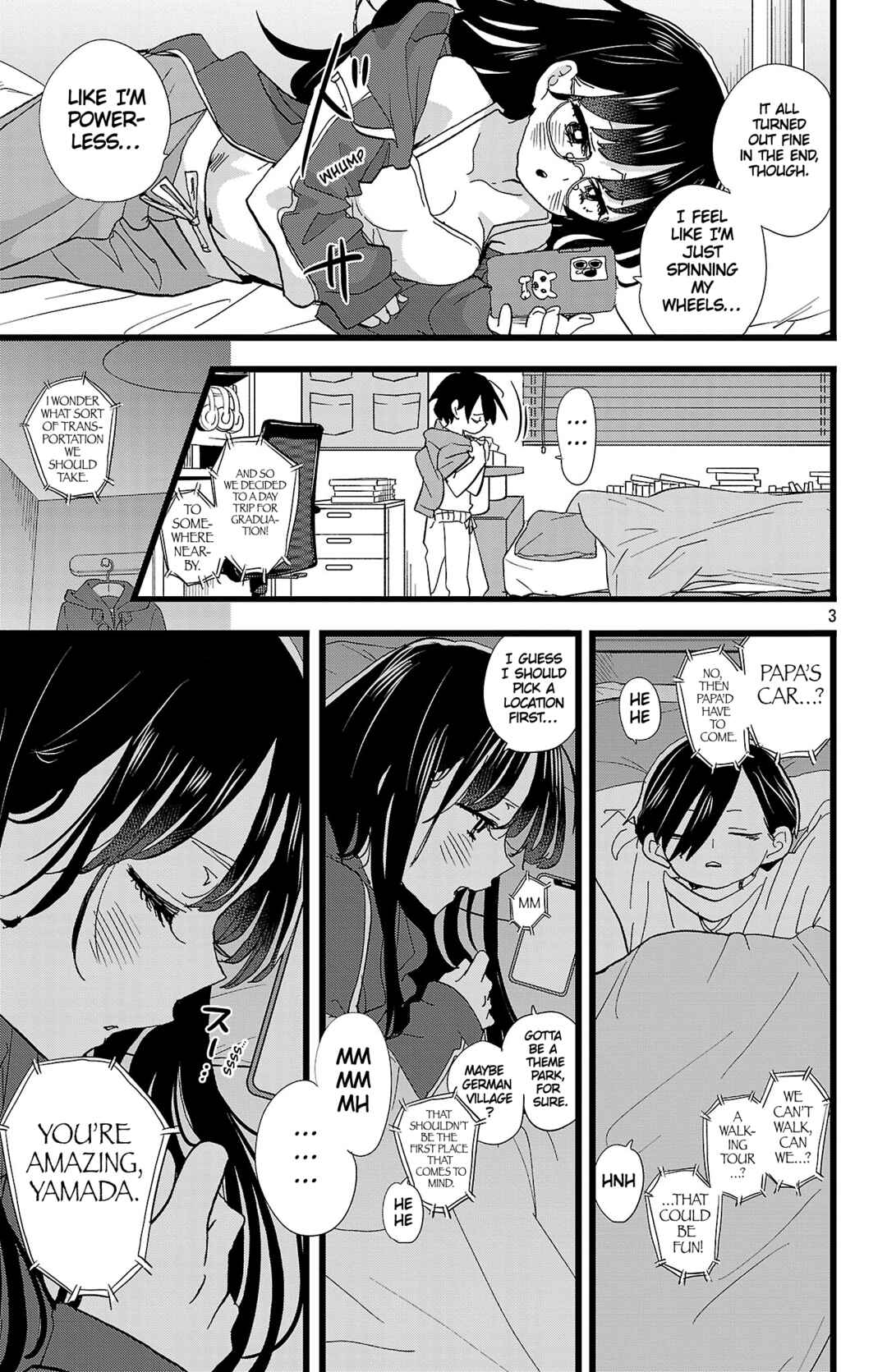 Boku no Kokoro no Yabai Yatsu Chapter 187 - Page 3