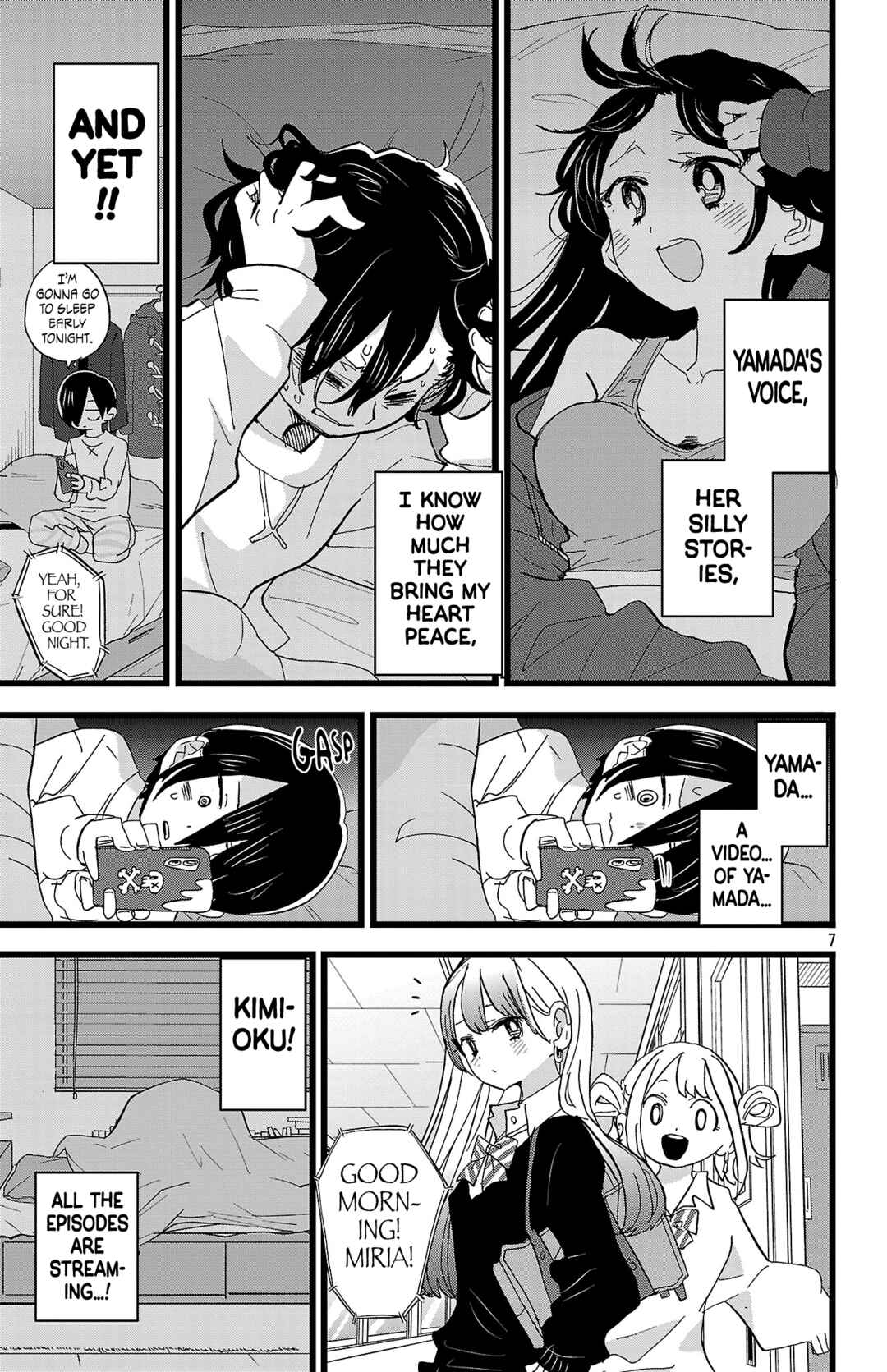 Boku no Kokoro no Yabai Yatsu Chapter 187 - Page 7