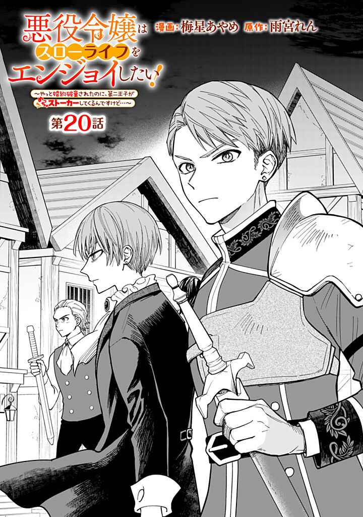 Akuyaku Reijou wa Slow Life wo Enjoy Shitai! Chapter 20 - Page 1