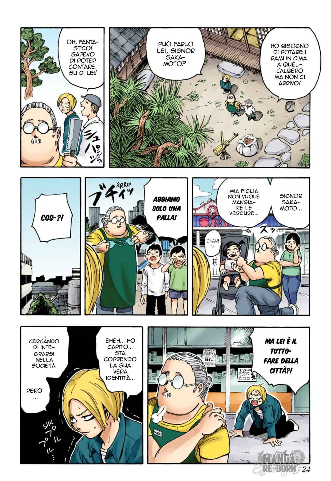 Sakamoto Days (Official Colored) Chapter 1 - Page 24