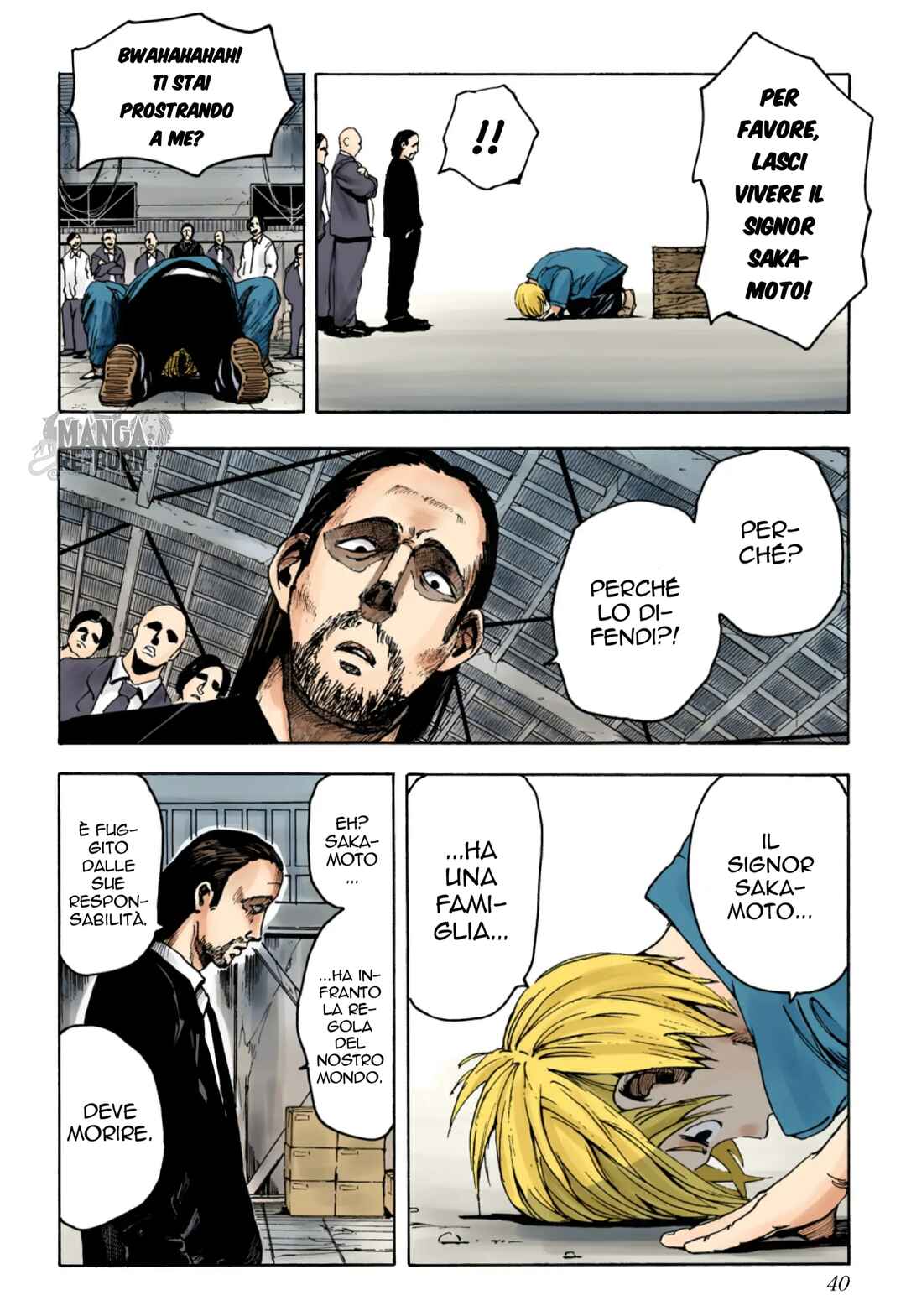 Sakamoto Days (Official Colored) Chapter 1 - Page 40