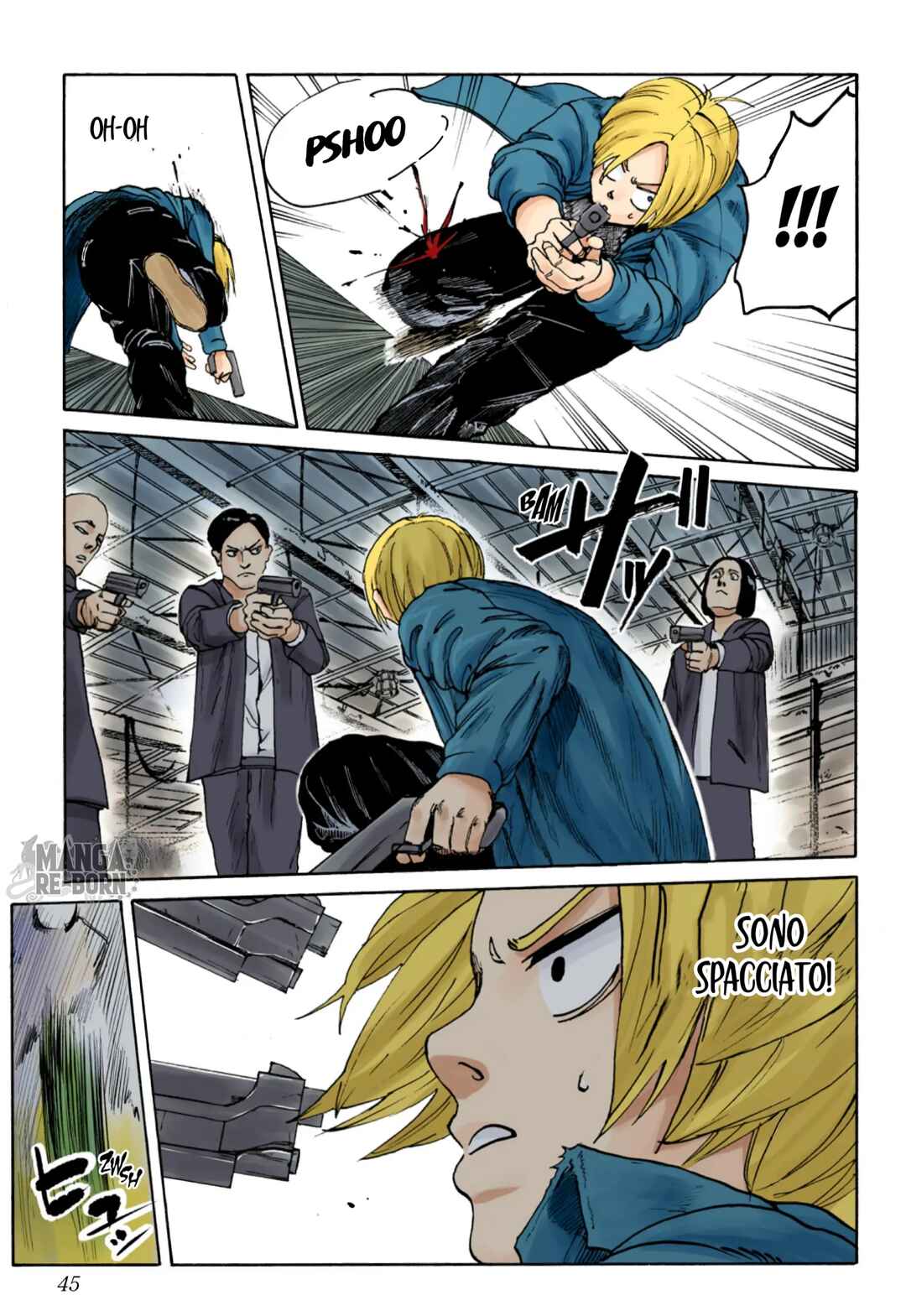 Sakamoto Days (Official Colored) Chapter 1 - Page 45