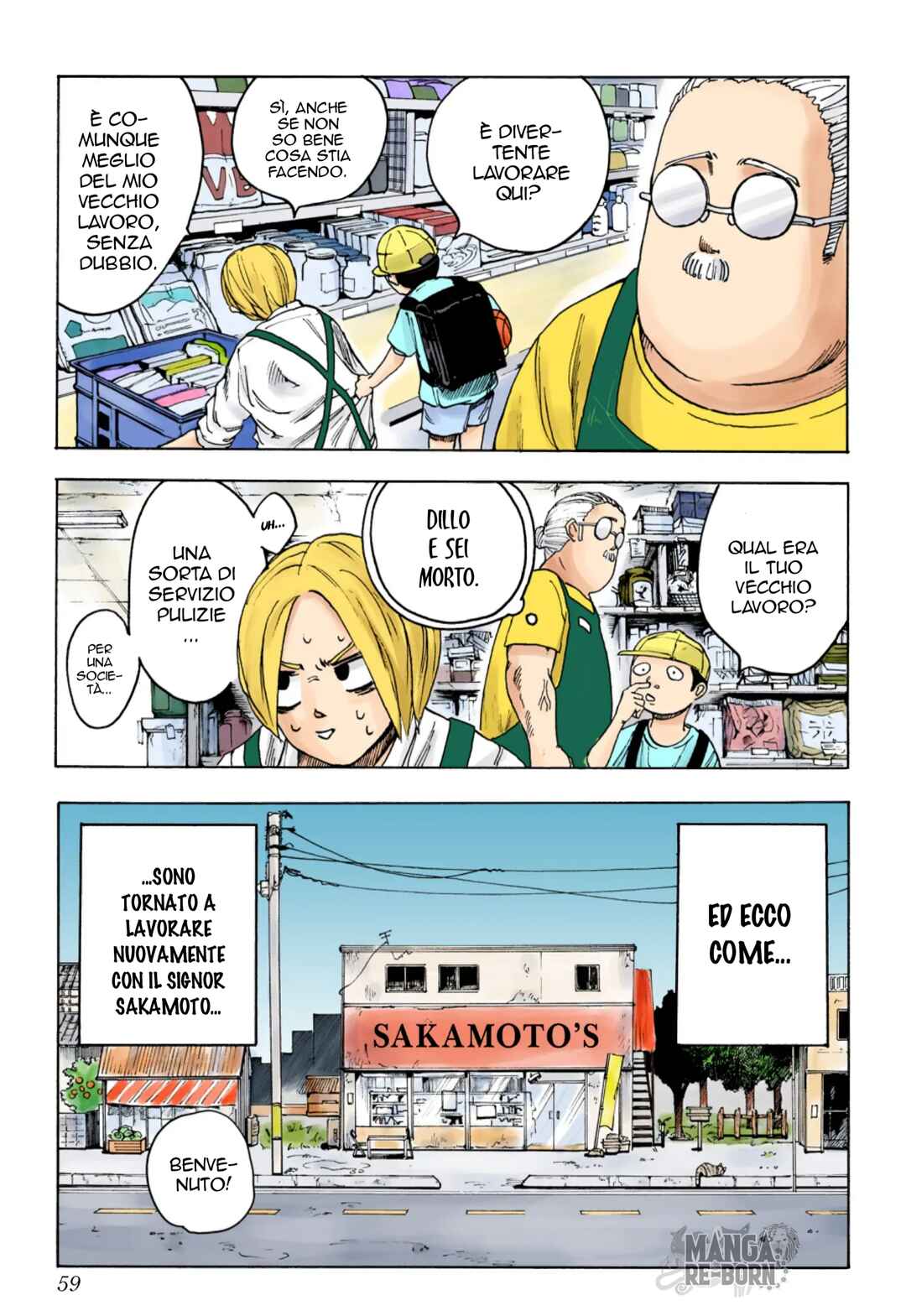 Sakamoto Days (Official Colored) Chapter 1 - Page 56