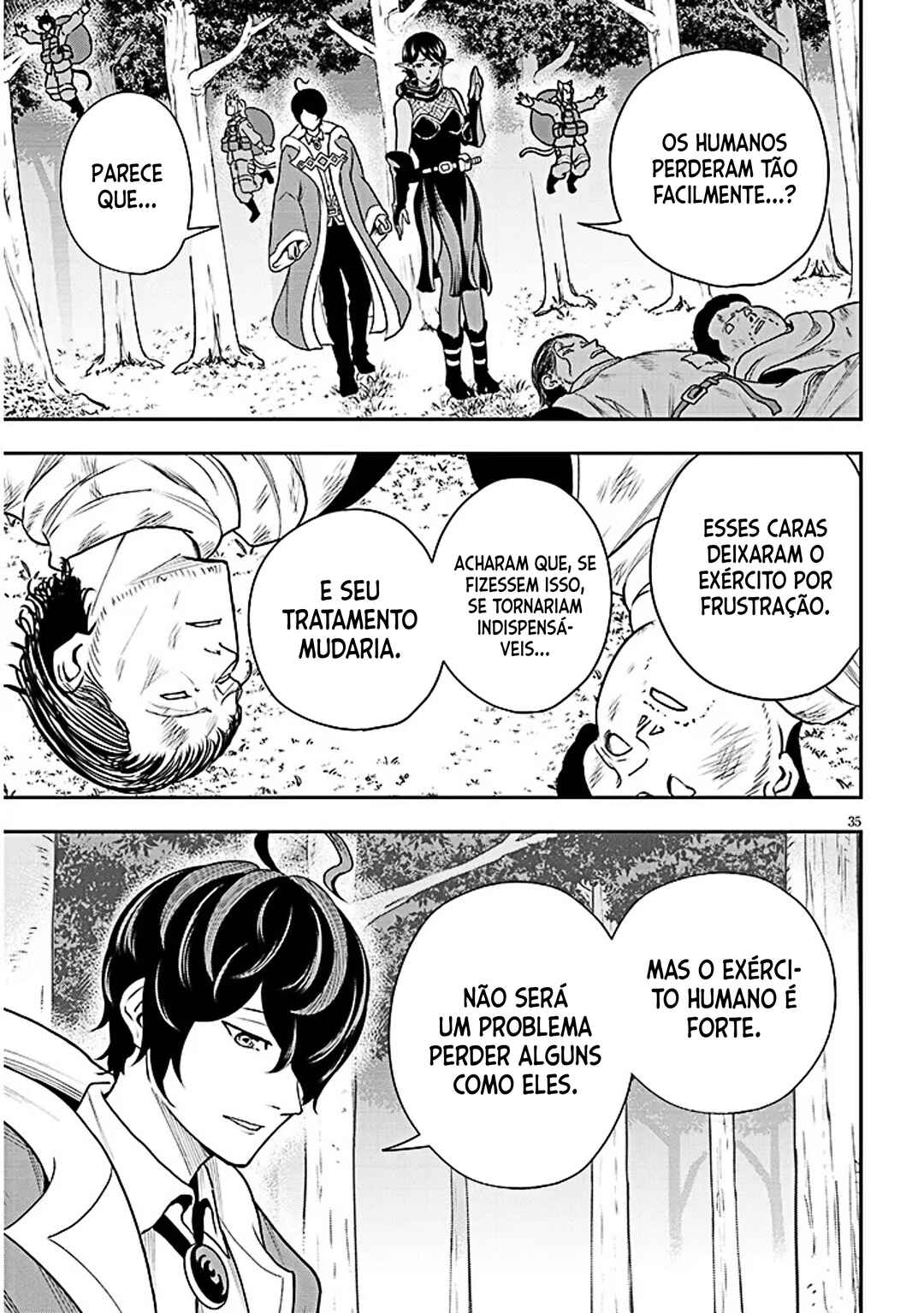 Eiyuu Onna Kishi ni Yuunou to Bareta Ore no Bijin Harem Kishidan - Gaikaku Hikume no Kijutsu Kishidan Chapter 5 - Page 35