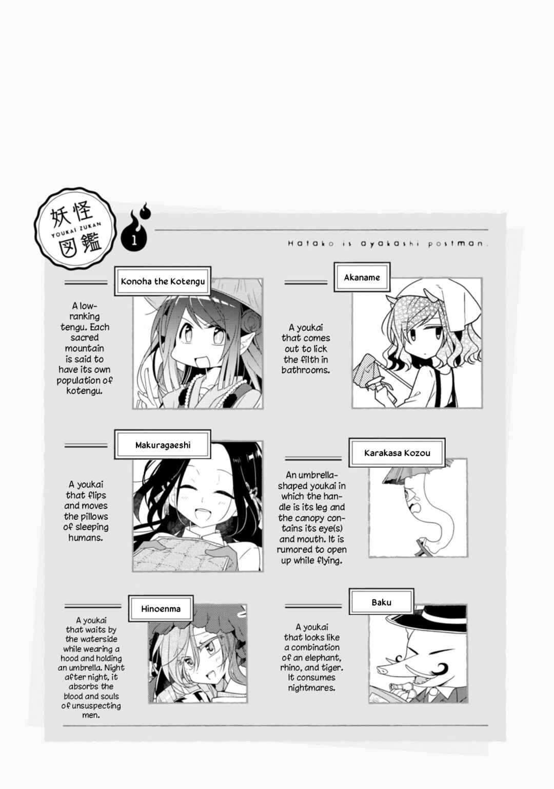 Hatoko no Ayakashi Yuubinya-san. Chapter 1 - Page 13