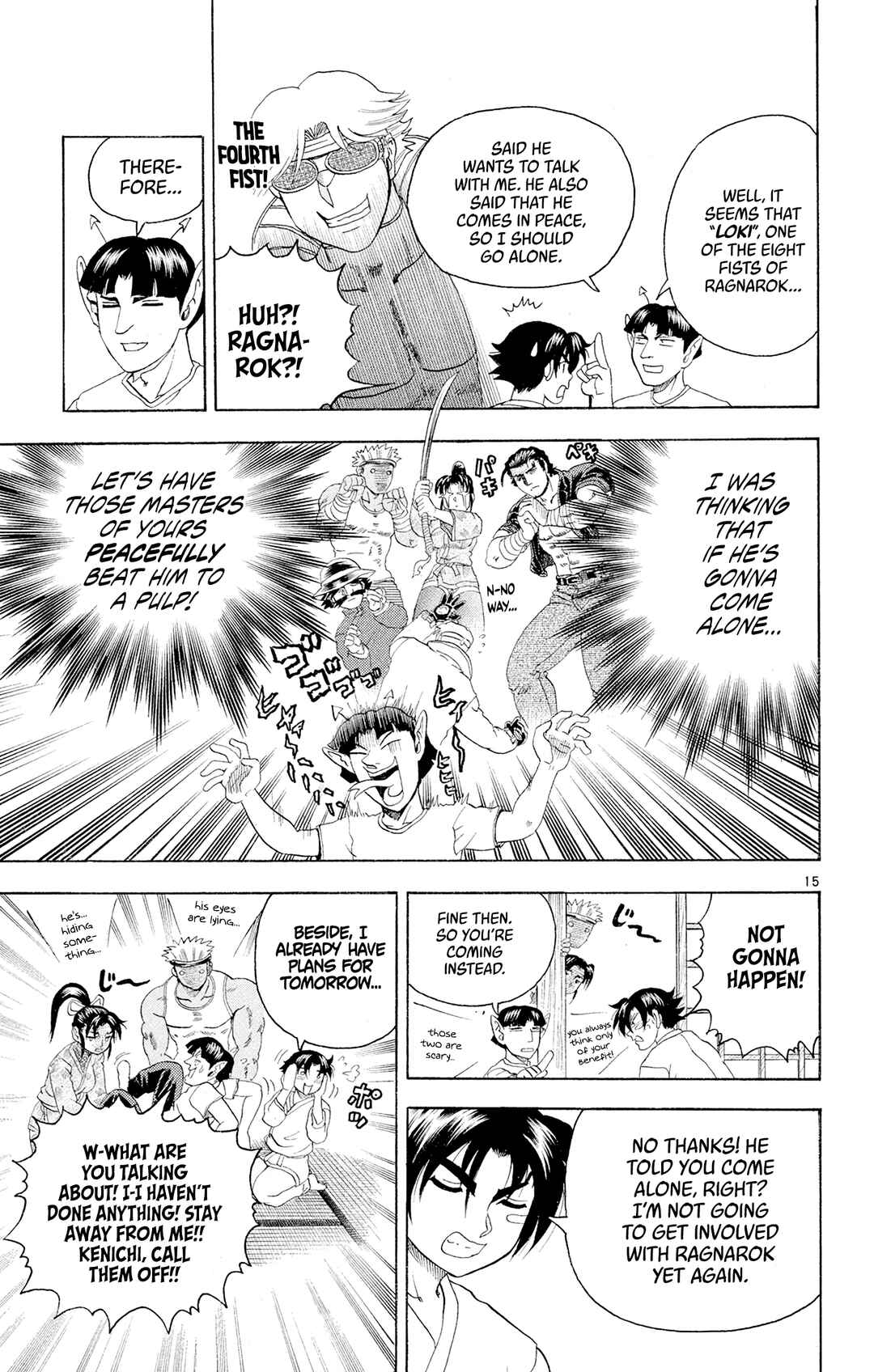 Shijou Saikyou no Deshi Kenichi Chapter 70 - Page 13