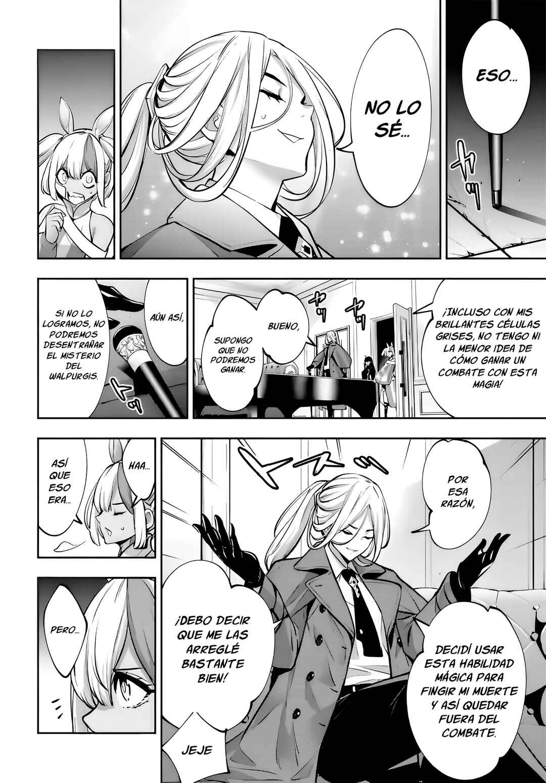 Majo Taisen - 32-nin no Isai no Majo wa Koroshiau Chapter 57 - Page 19